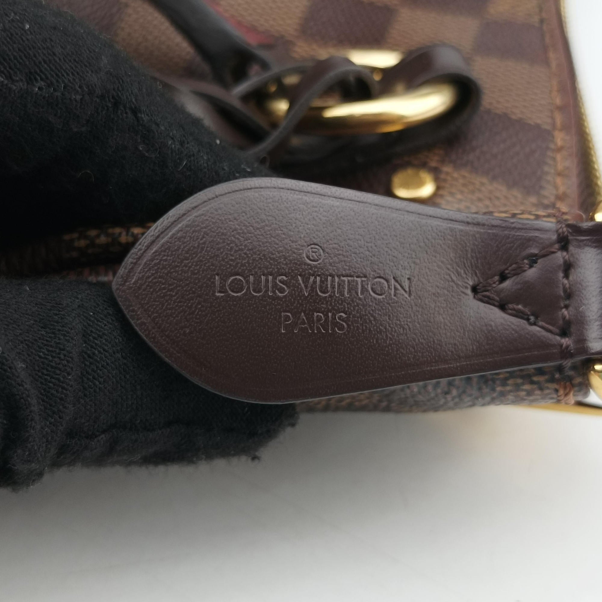 Pre-owned Louis Vuitton Lymington EBENE Damier Canvas N40023 shoulderbag | stylenewstar