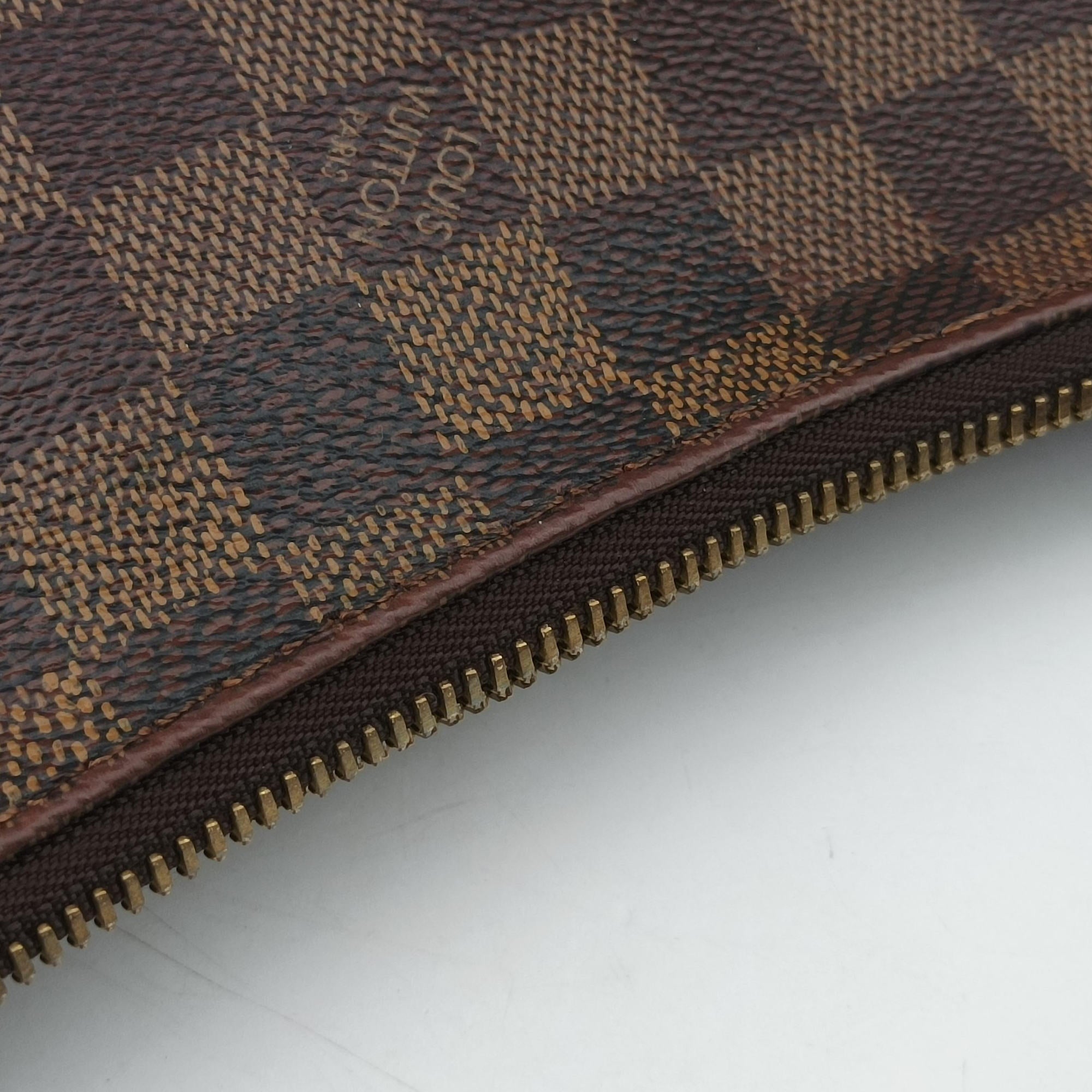 Pre-owned Louis Vuitton Lymington EBENE Damier Canvas N40023 shoulderbag | stylenewstar
