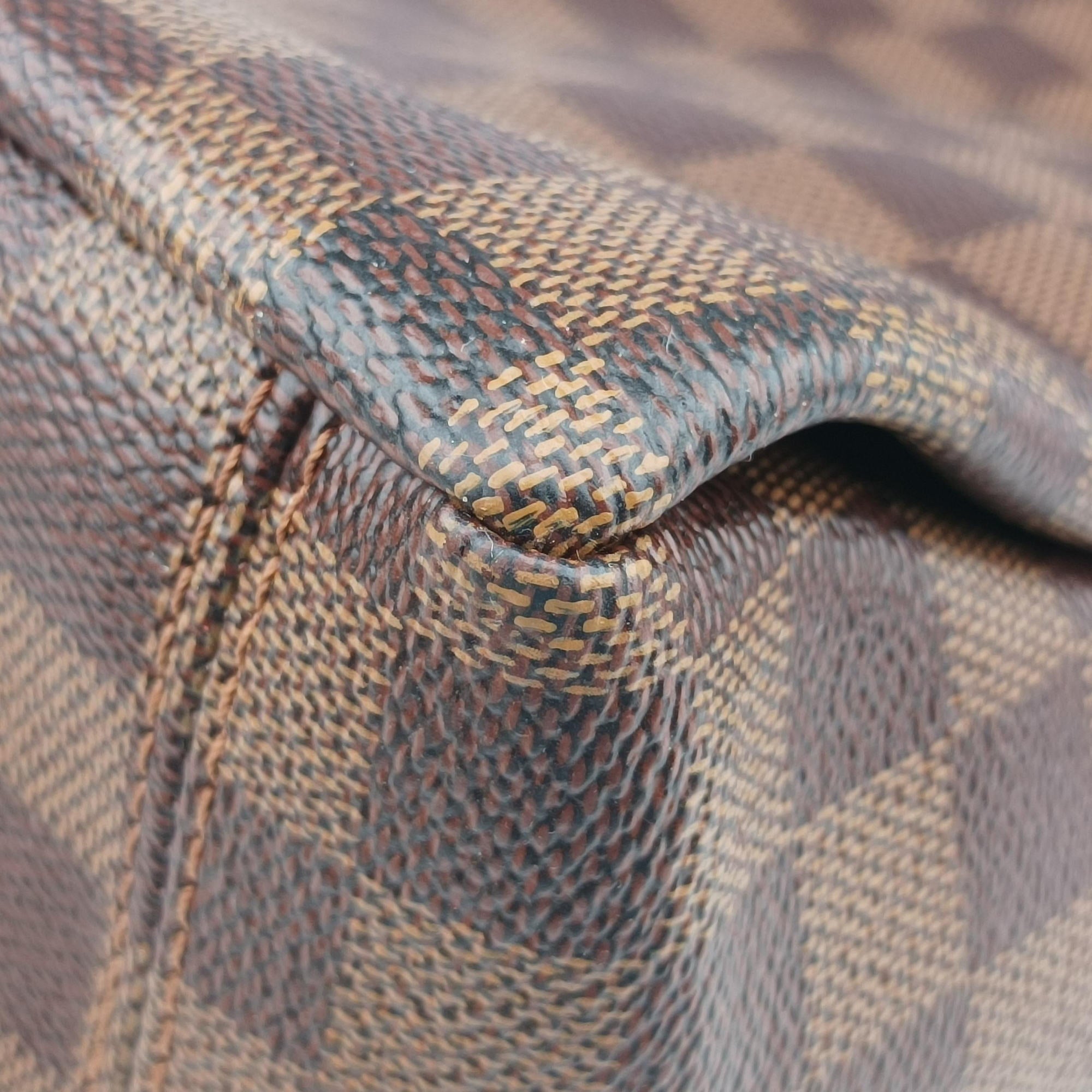 Pre-owned Louis Vuitton Lymington EBENE Damier Canvas N40023 shoulderbag | stylenewstar