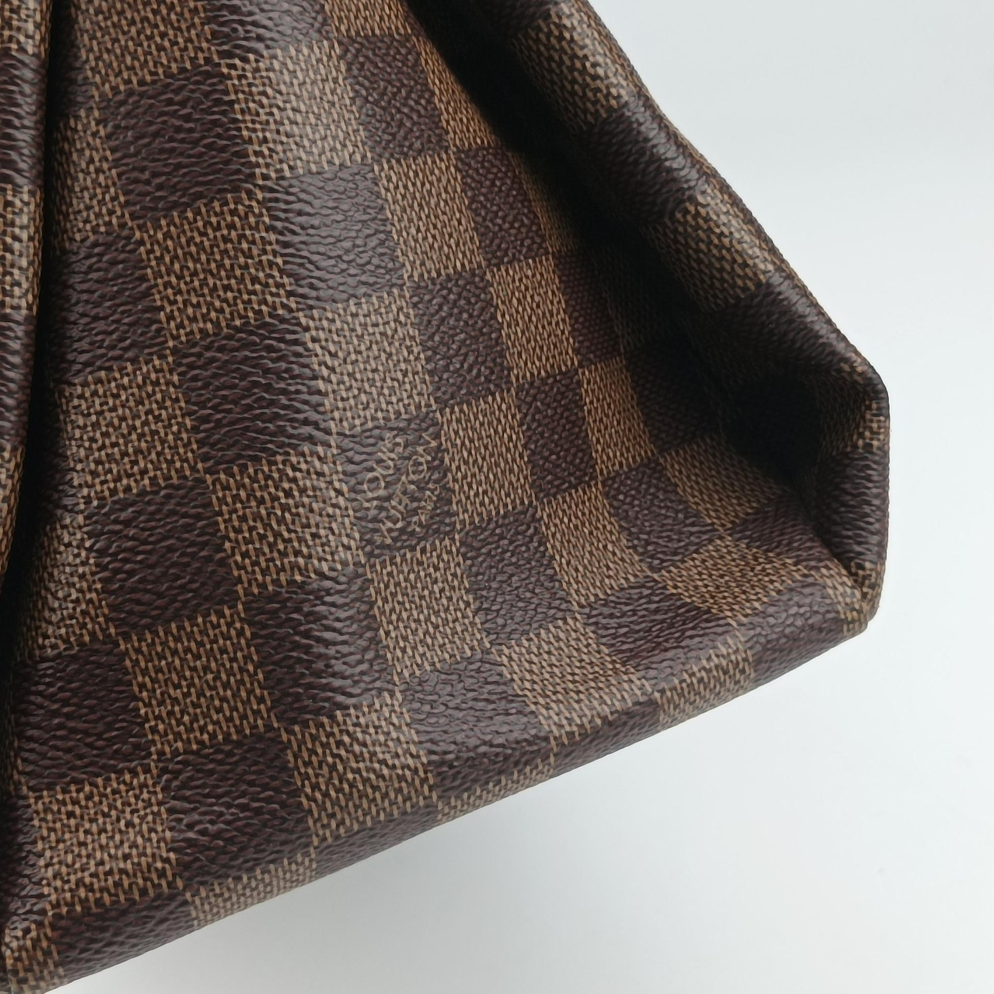 Pre-owned Louis Vuitton Lymington EBENE Damier Canvas N40023 shoulderbag | stylenewstar