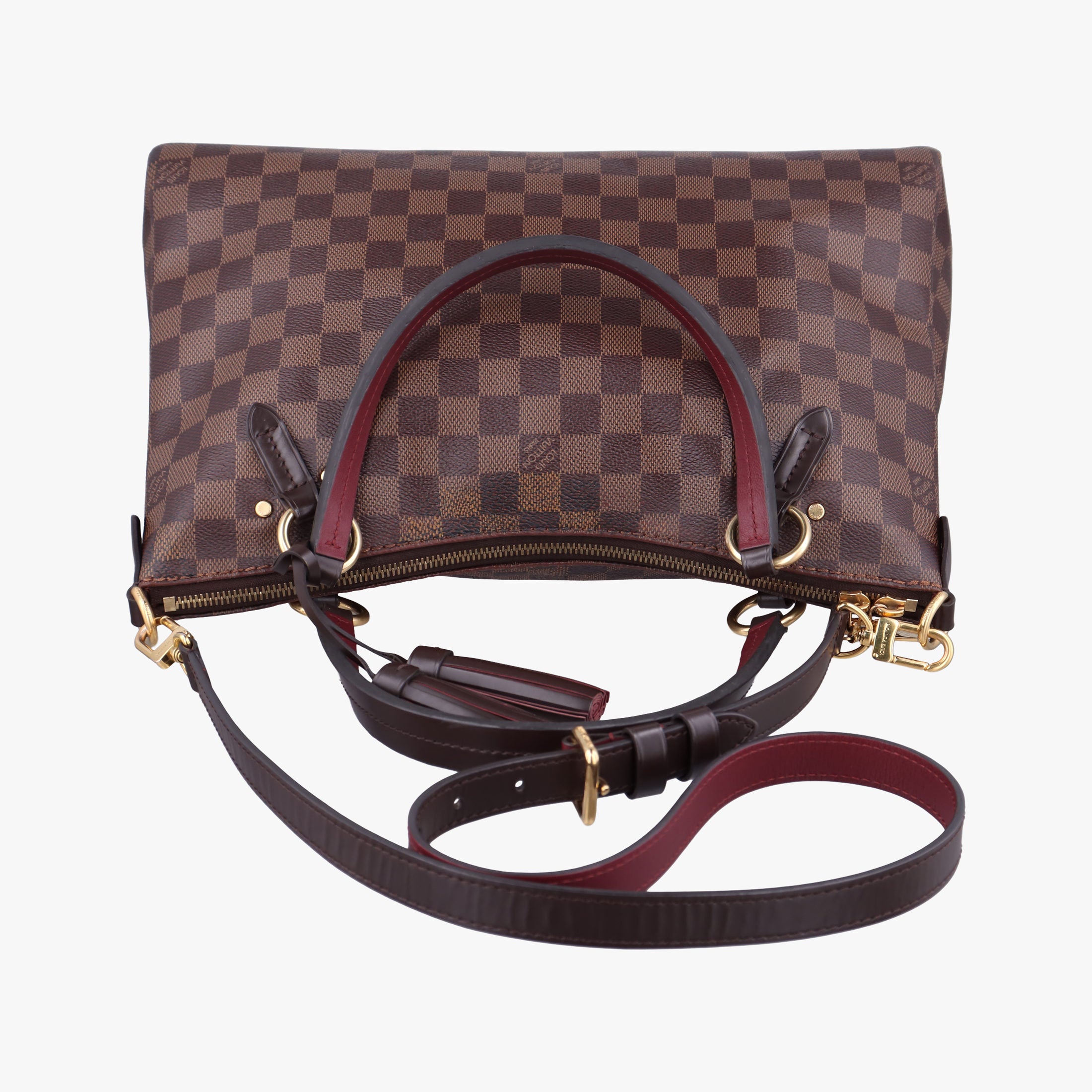 Pre-owned Louis Vuitton Lymington EBENE Damier Canvas N40023 shoulderbag | stylenewstar