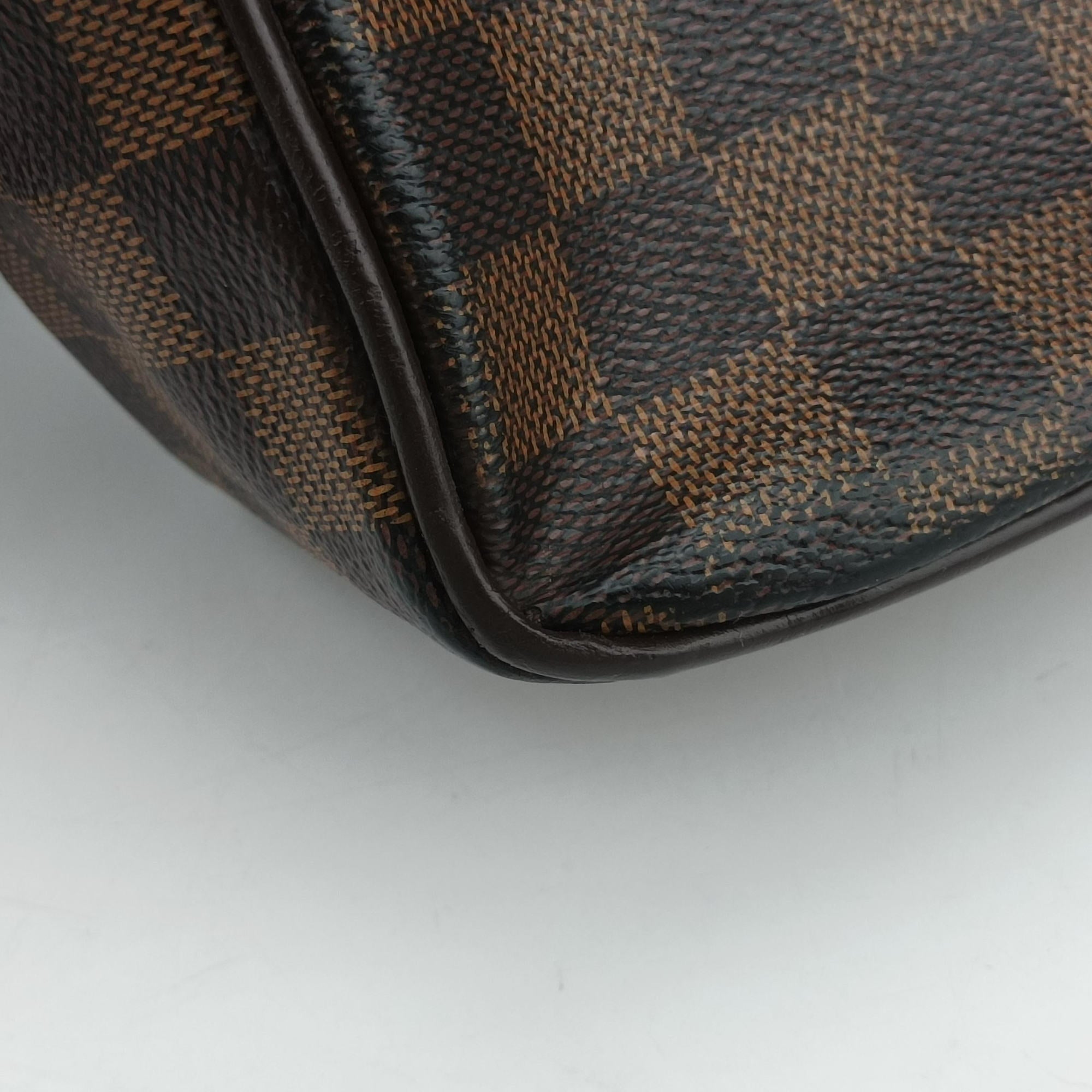 Secondhand Louis Vuitton SHELTON EBENE Damier Canvas N41149 shoulderbag | stylenewstar