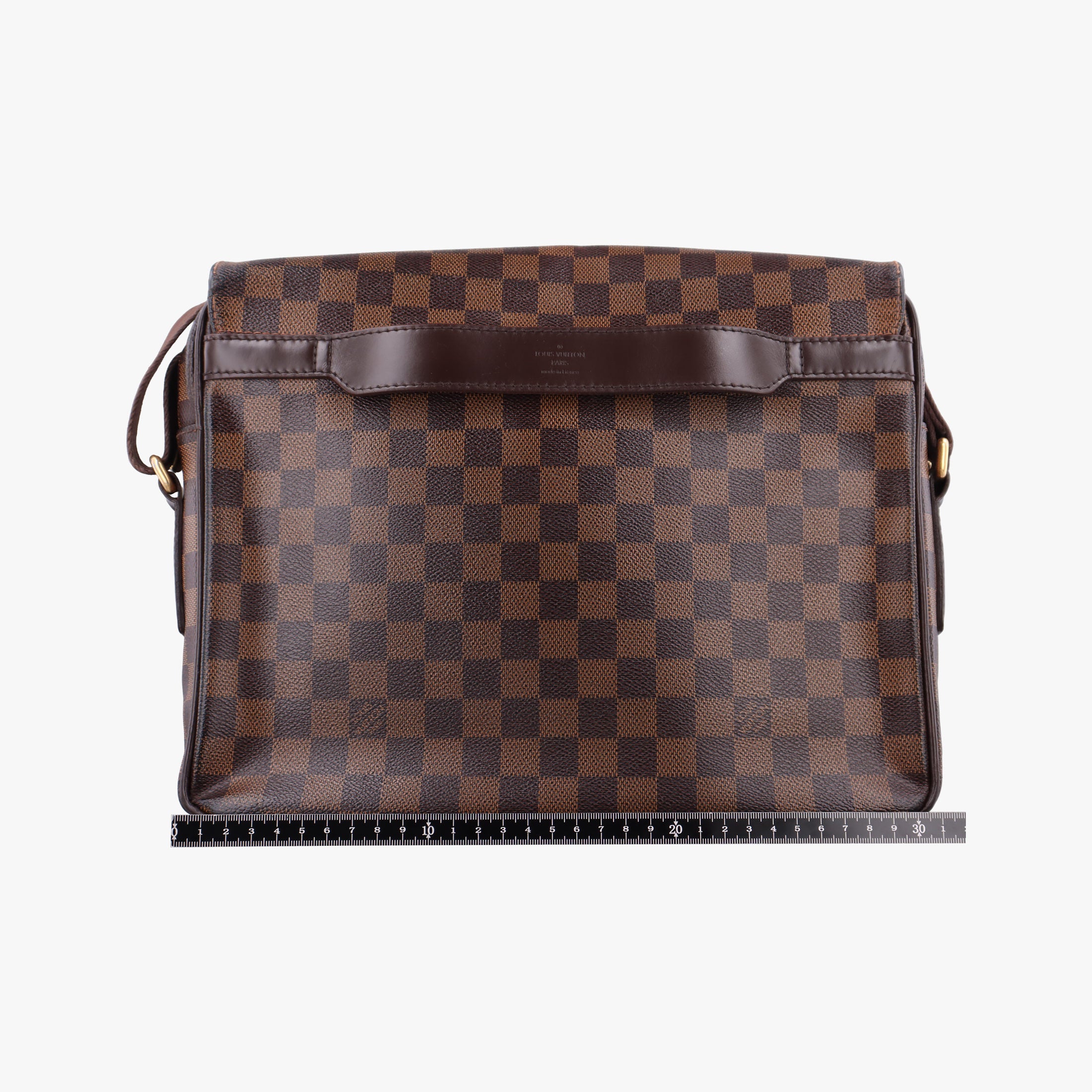 Secondhand Louis Vuitton SHELTON EBENE Damier Canvas N41149 shoulderbag | stylenewstar