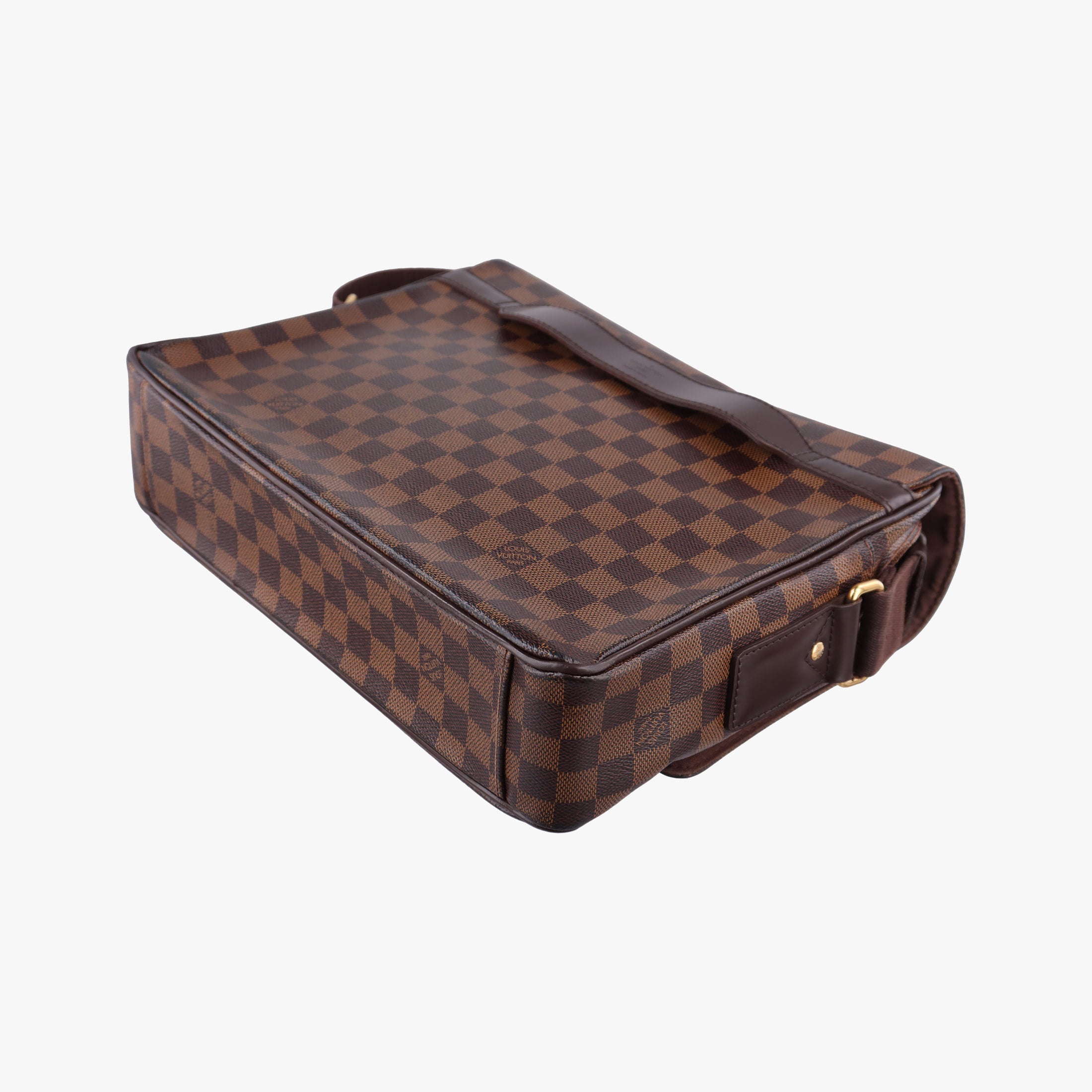 Secondhand Louis Vuitton SHELTON EBENE Damier Canvas N41149 shoulderbag | stylenewstar