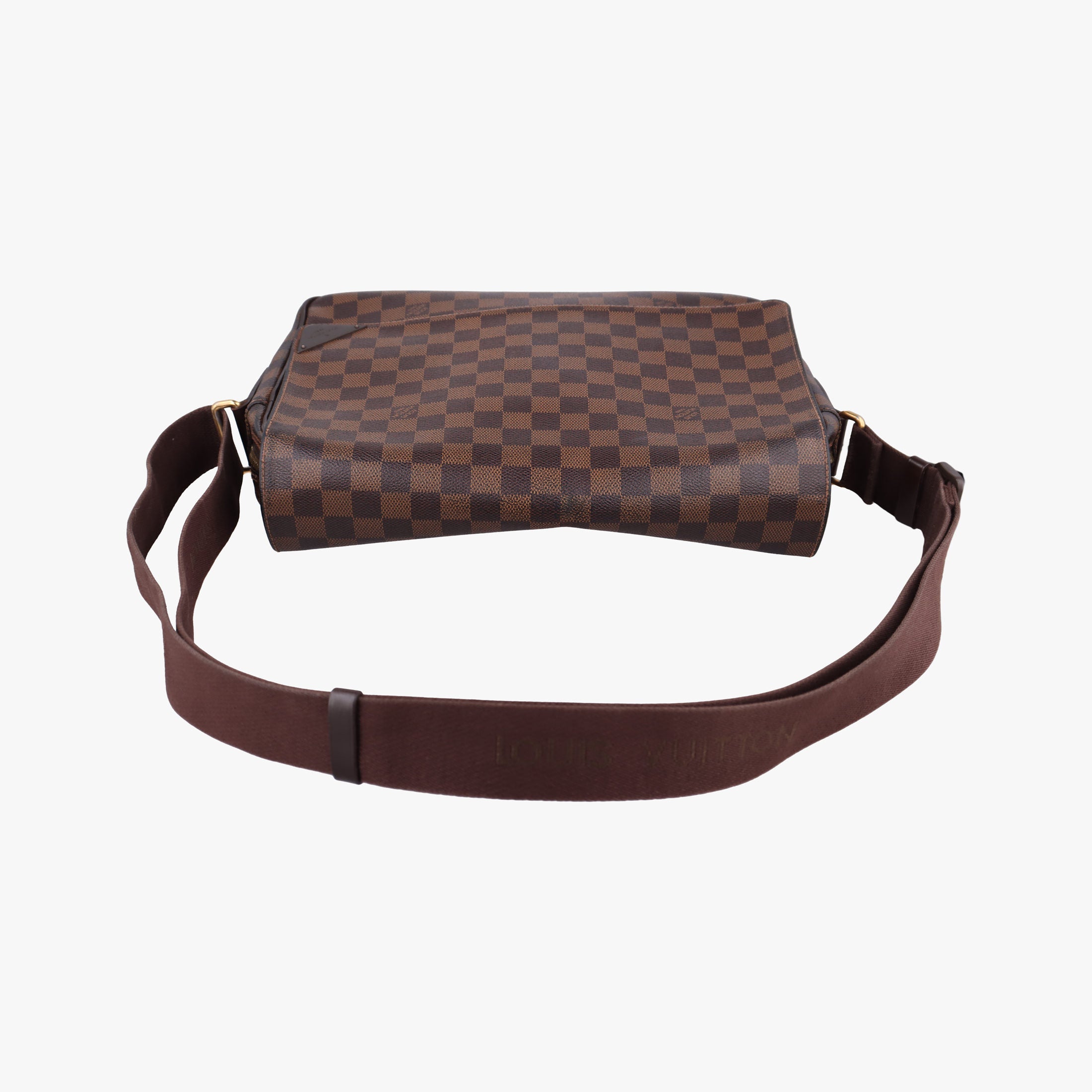 Secondhand Louis Vuitton SHELTON EBENE Damier Canvas N41149 shoulderbag | stylenewstar