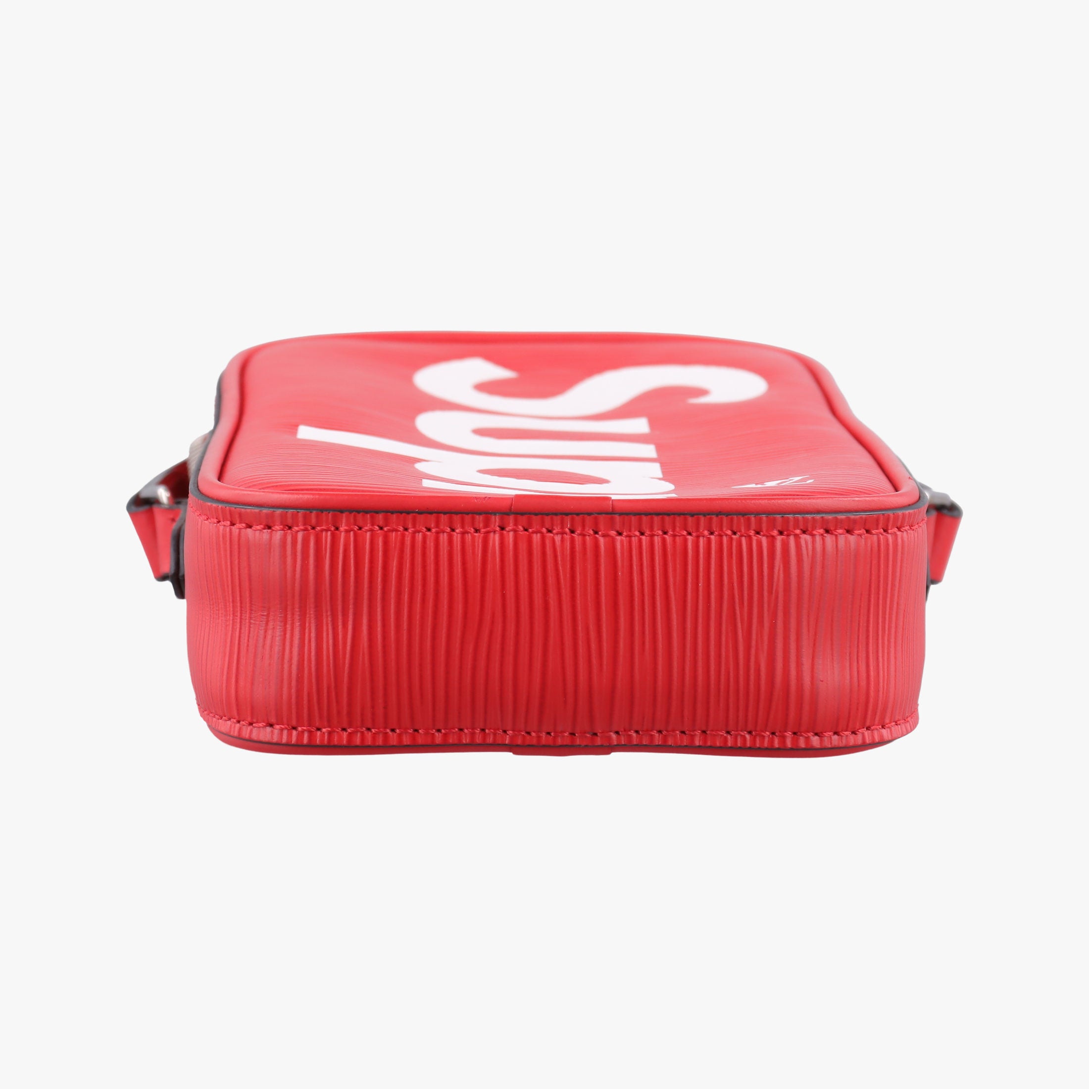 Pre-owned Louis Vuitton Danube PPM Supreme Collaboration ROUGE×white Epi M53434 shoulderbag | stylenewstar