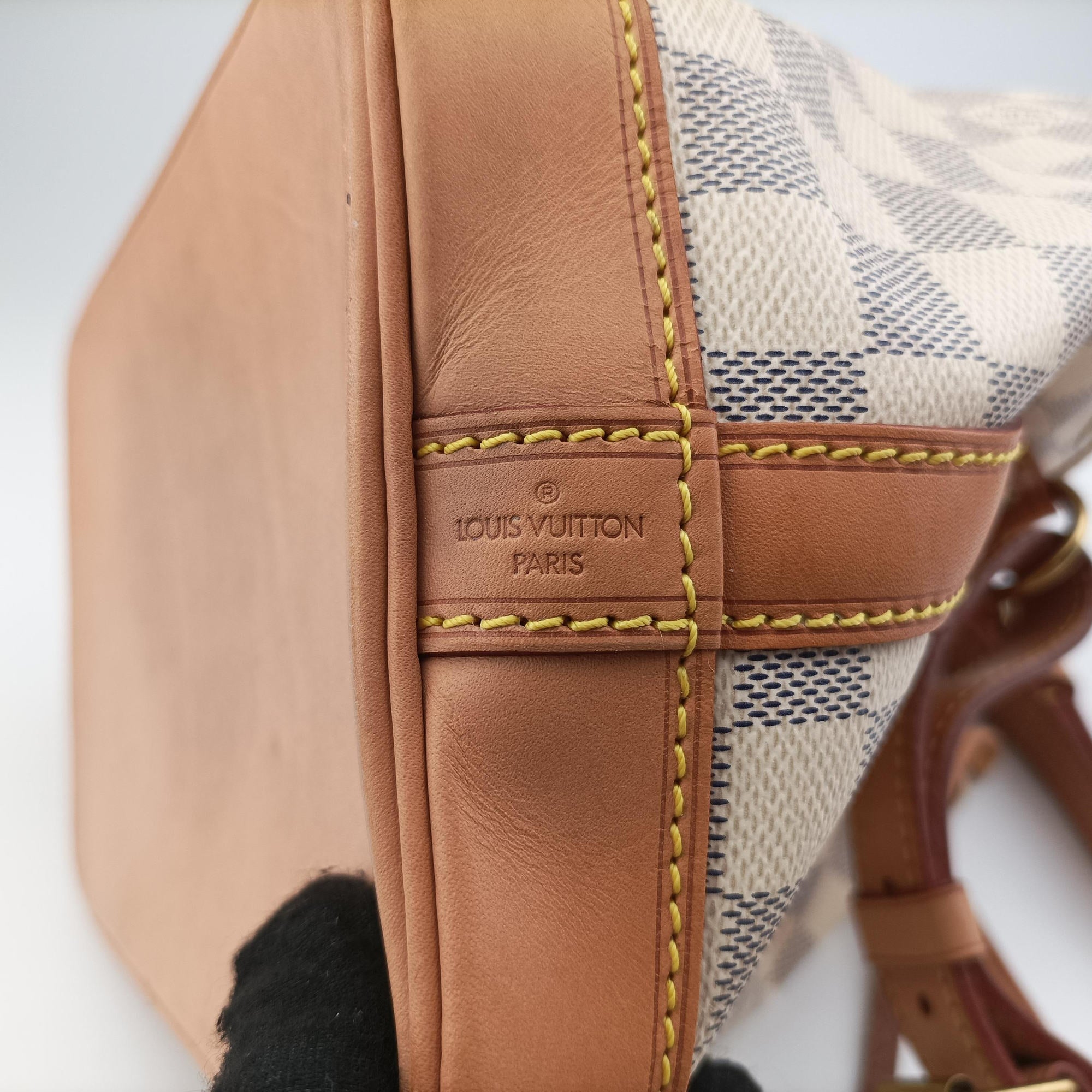 Pre-owned Louis Vuitton Noe BB AZUR Damier Canvas N41220 shoulderbag | stylenewstar