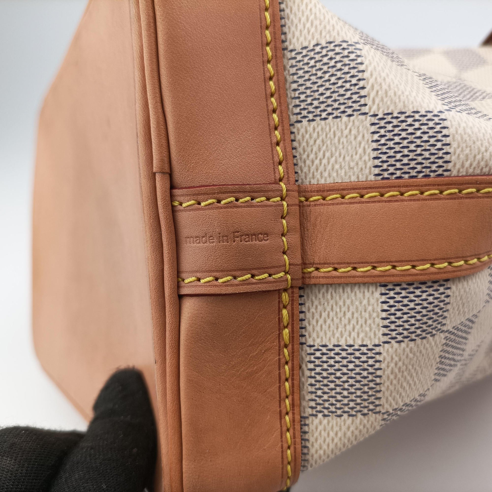 Pre-owned Louis Vuitton Noe BB AZUR Damier Canvas N41220 shoulderbag | stylenewstar