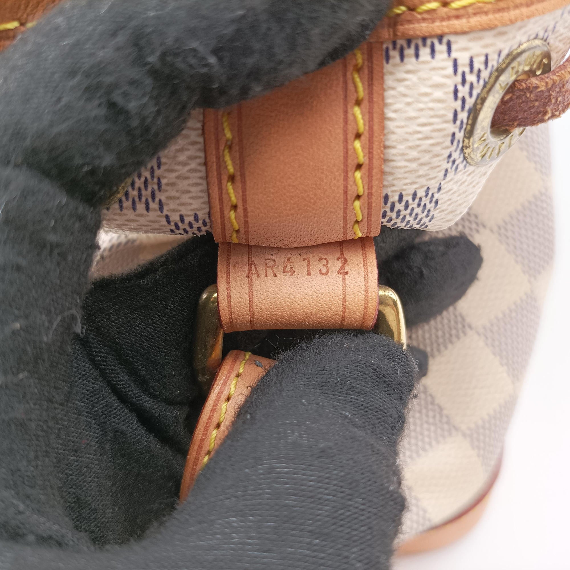 Pre-owned Louis Vuitton Noe BB AZUR Damier Canvas N41220 shoulderbag | stylenewstar