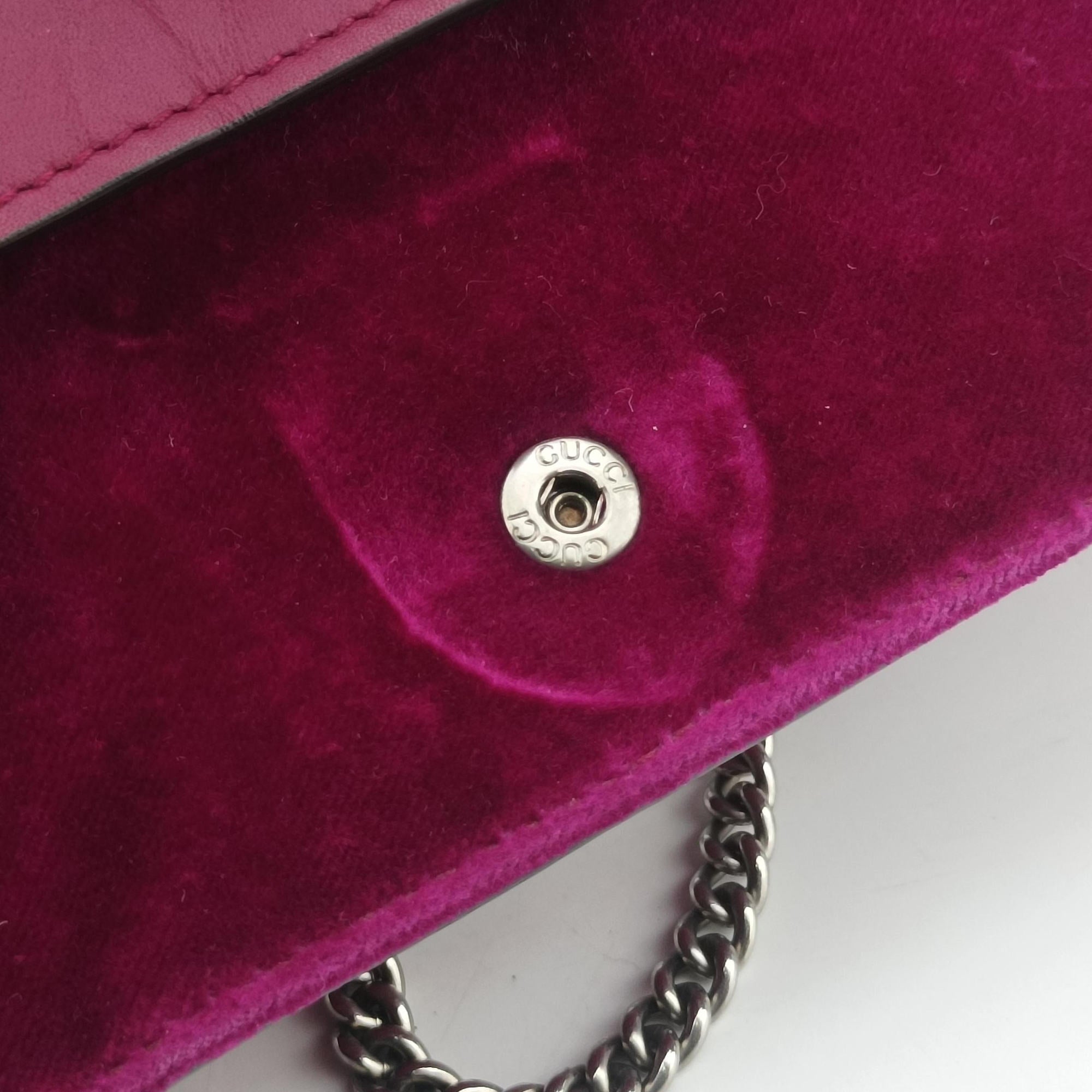 Vintage Gucci Dionysus Purple velour×Leather 476432 shoulderbag | stylenewstar