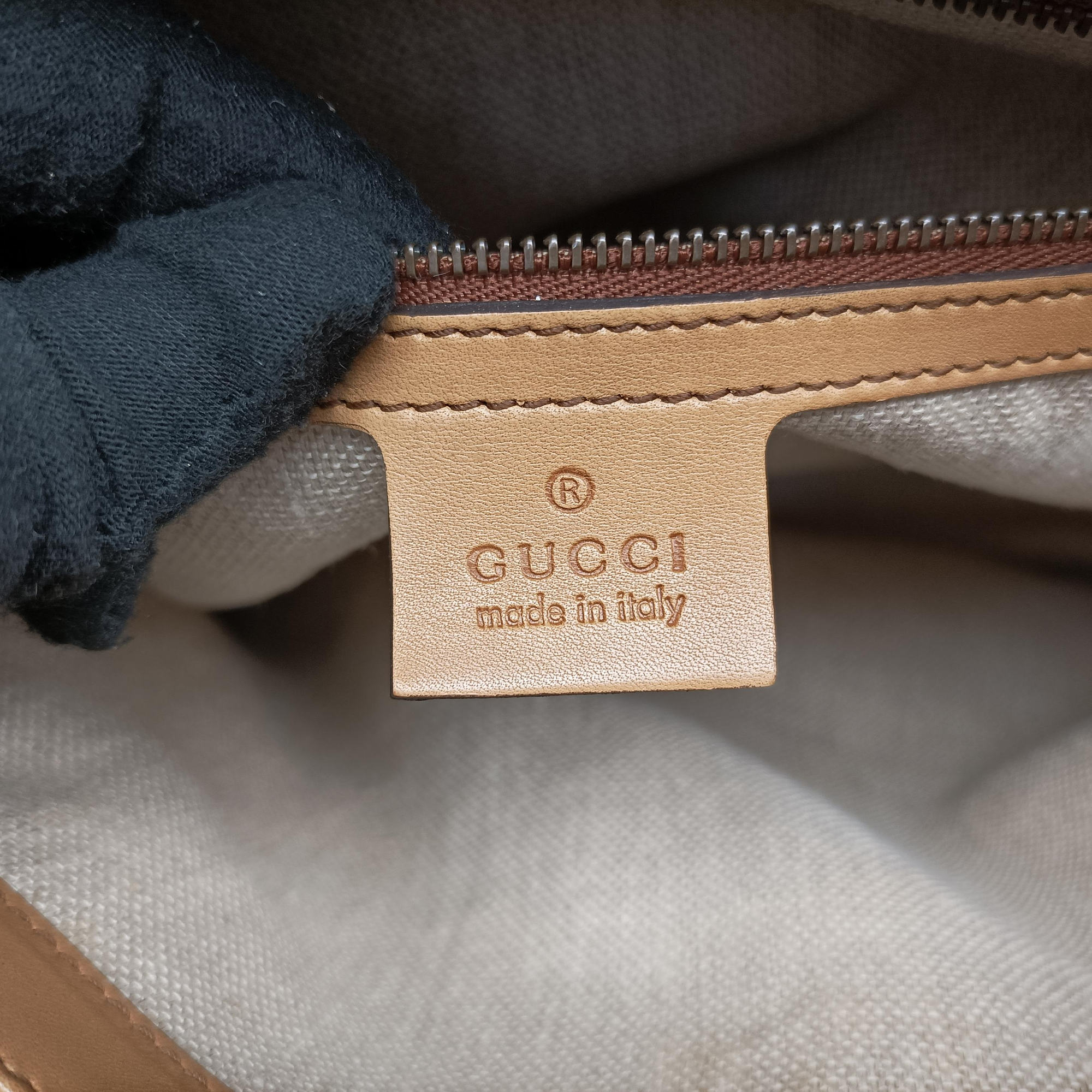 Pre-owned Gucci horse bit Brown leather 296900 handbag | stylenewstar