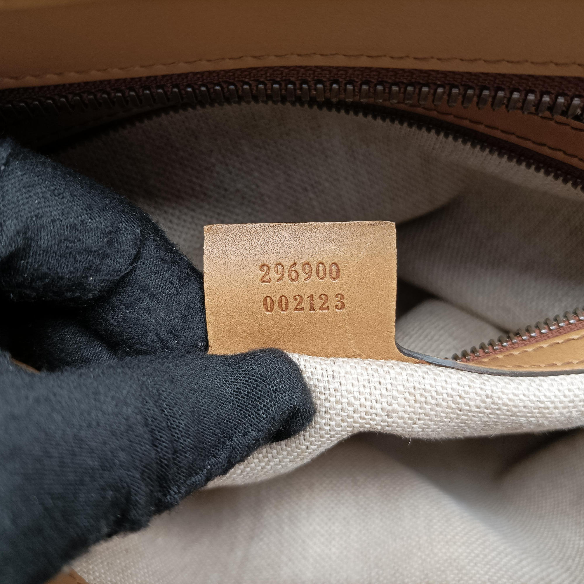 Pre-owned Gucci horse bit Brown leather 296900 handbag | stylenewstar