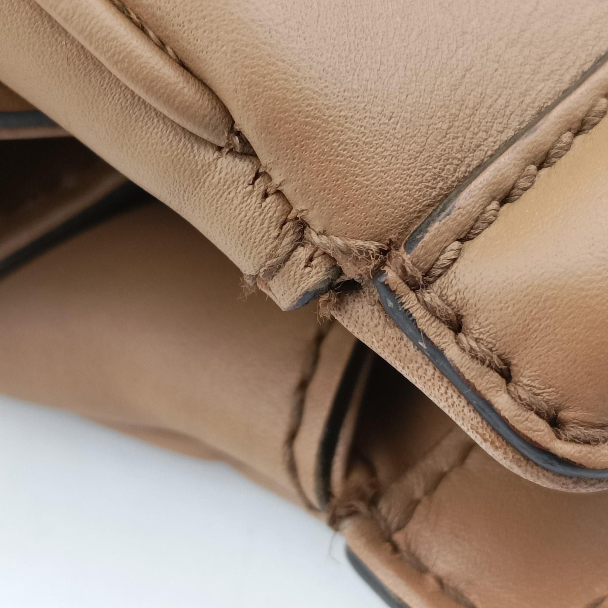 Pre-owned Gucci horse bit Brown leather 296900 handbag | stylenewstar