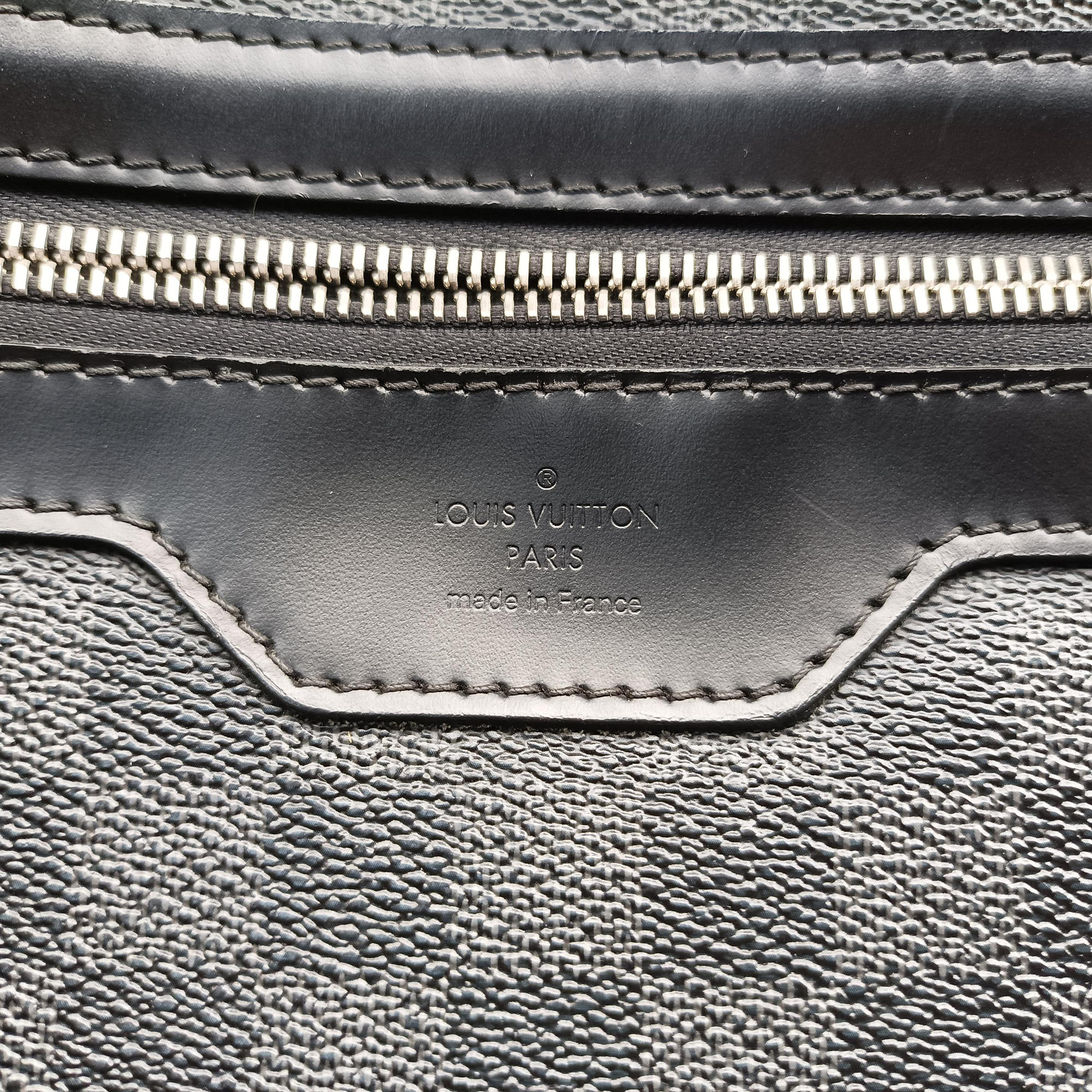 Pre-owned Louis Vuitton DANIEL GM Noir Damier Graphite N58033 shoulderbag | stylenewstar