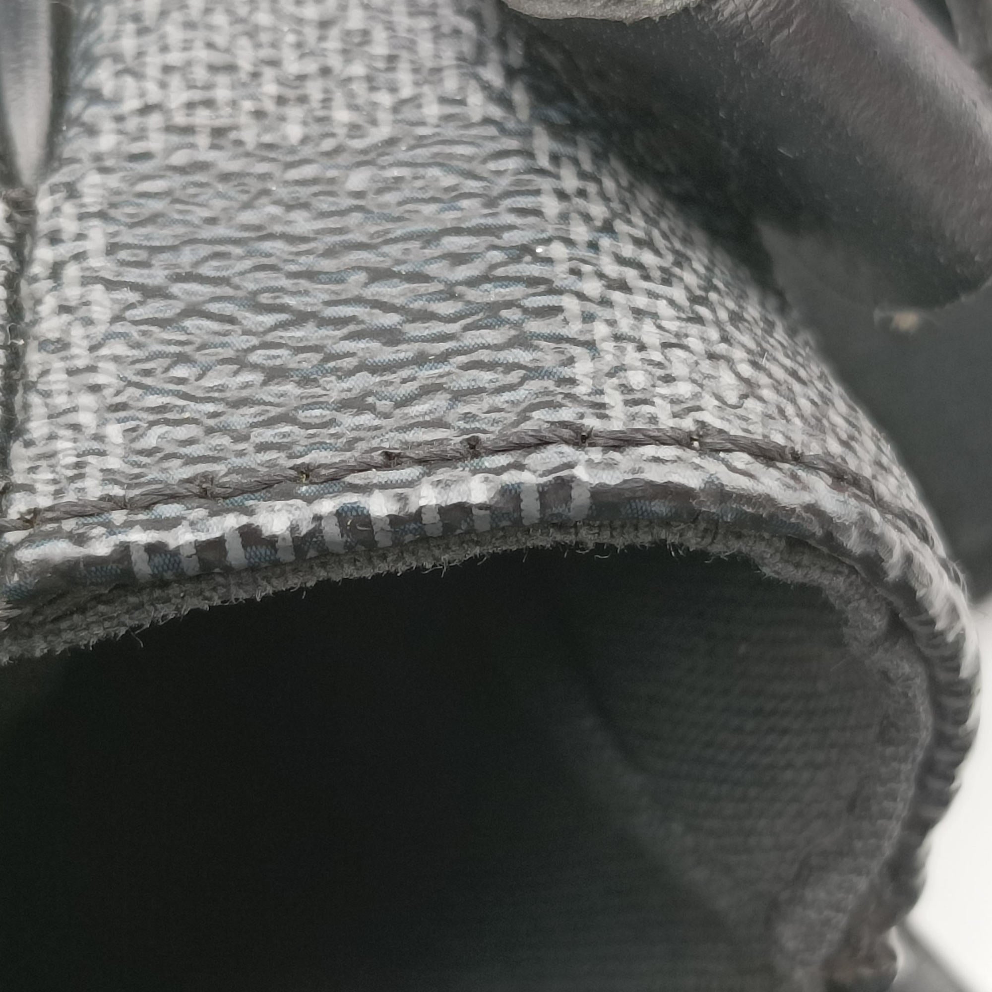 Pre-owned Louis Vuitton DANIEL GM Noir Damier Graphite N58033 shoulderbag | stylenewstar