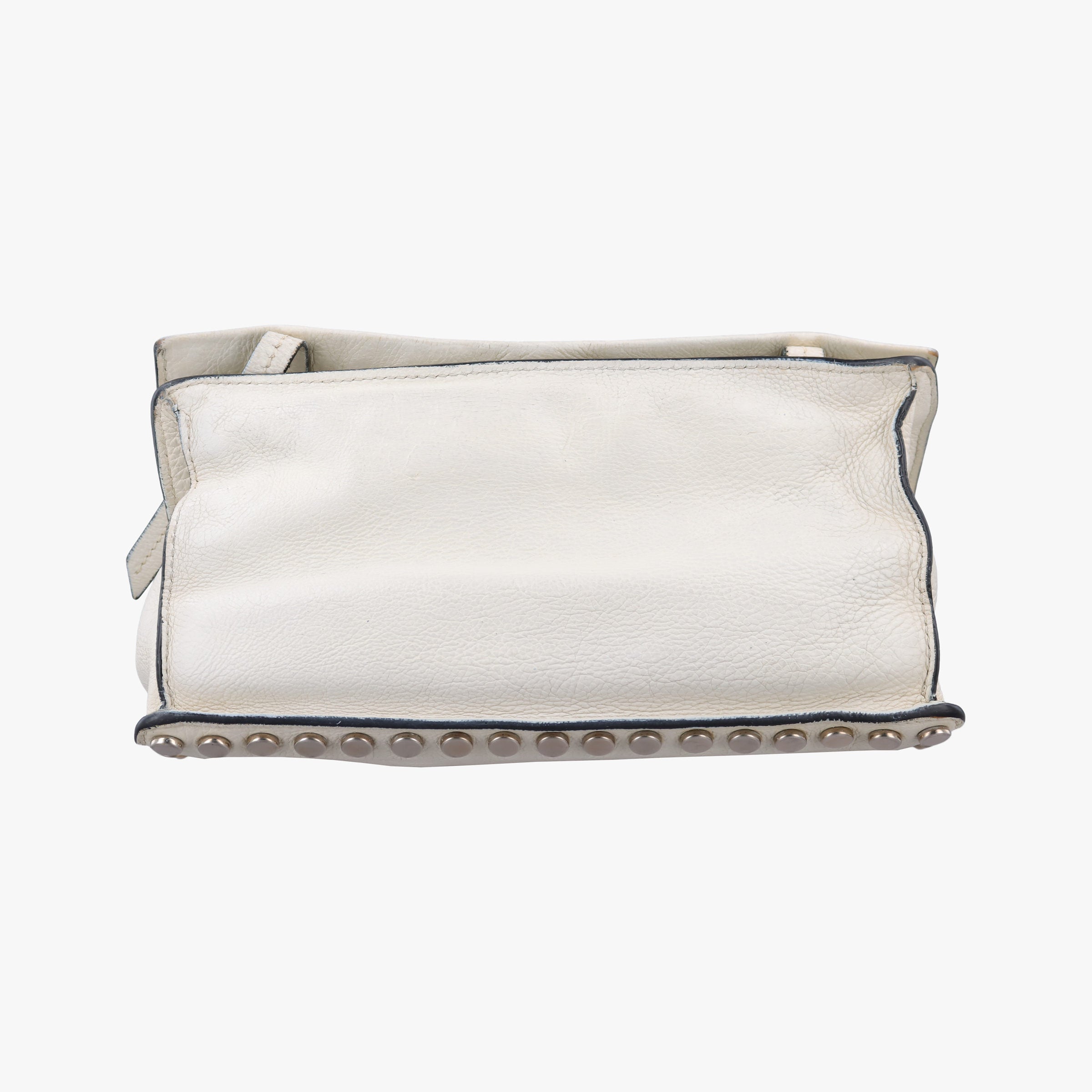 Pre-owned Prada Etiquette White Leather 1BD082 shoulderbag | stylenewstar