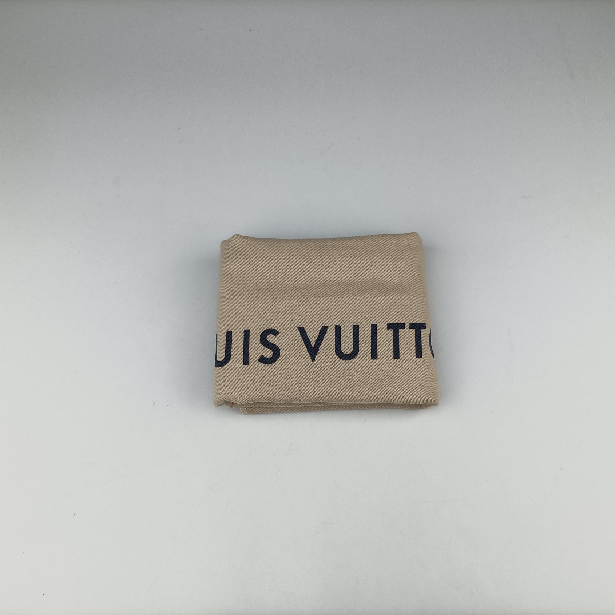 Secondhand Louis Vuitton Flat Messenger White×orange White Monogram Canvas x Ocher Monogram Denim M44640 shoulderbag | stylenewstar