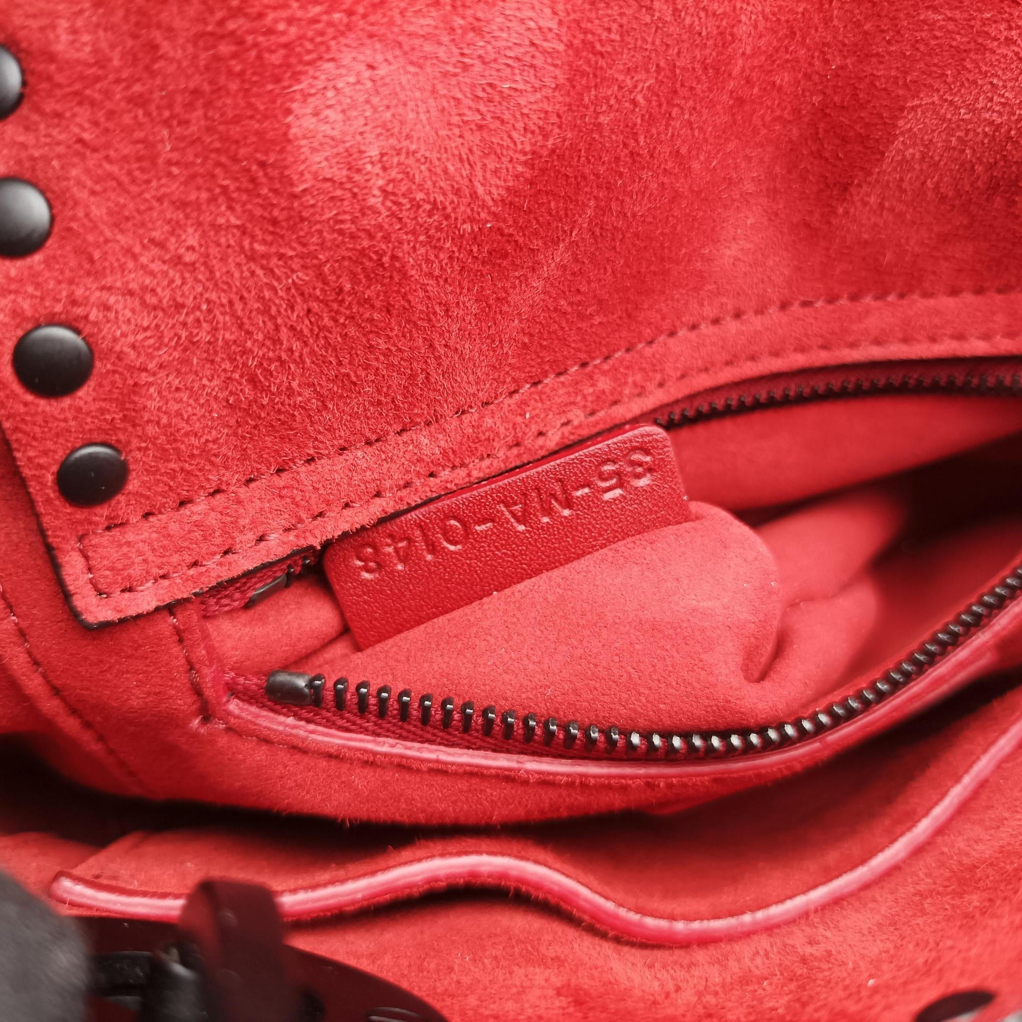 Secondhand Christian Dior Lady Dior Red Leather  shoulderbag | stylenewstar