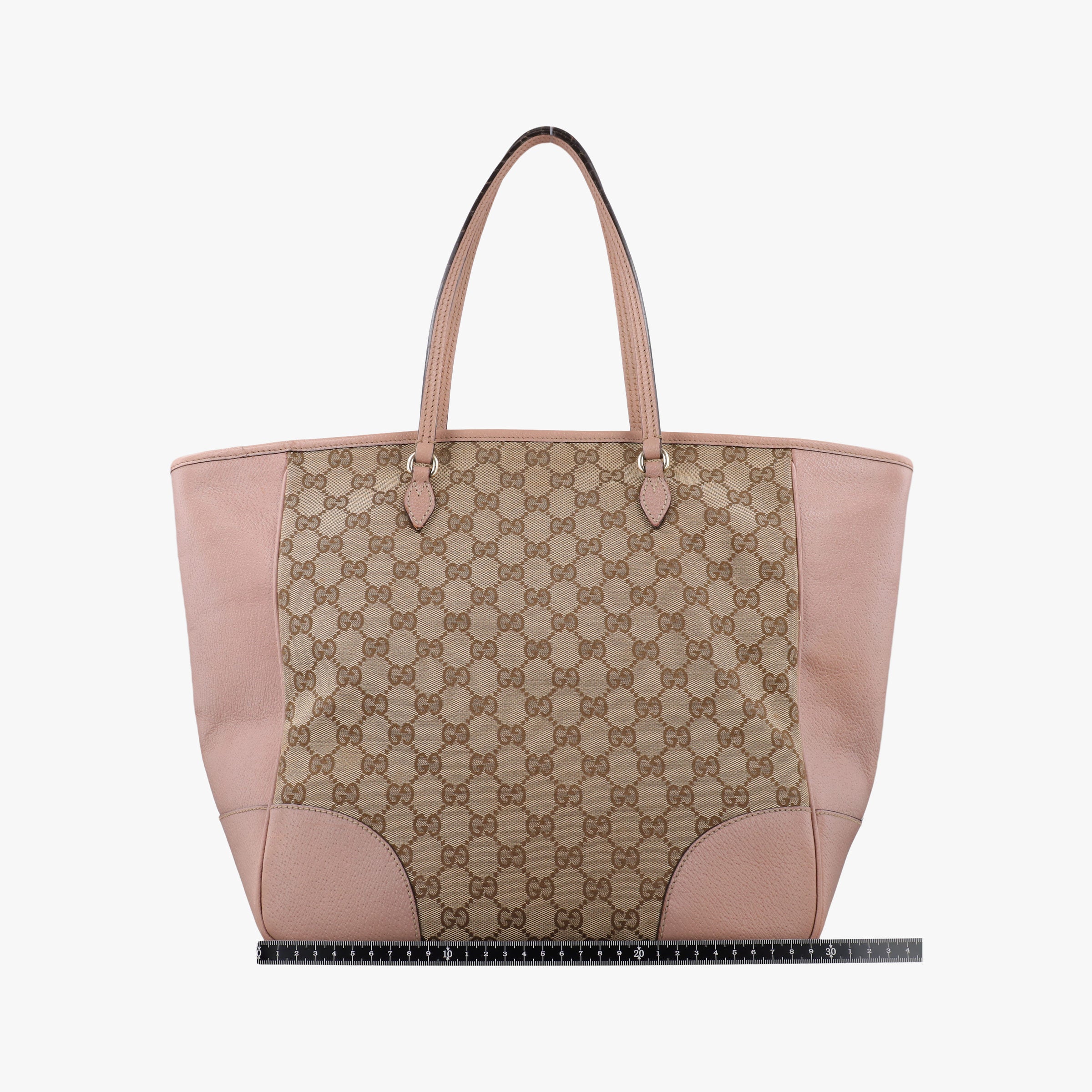 Vintage Gucci Bree Beige×pink Canvas×Leather 323671 handbag | stylenewstar