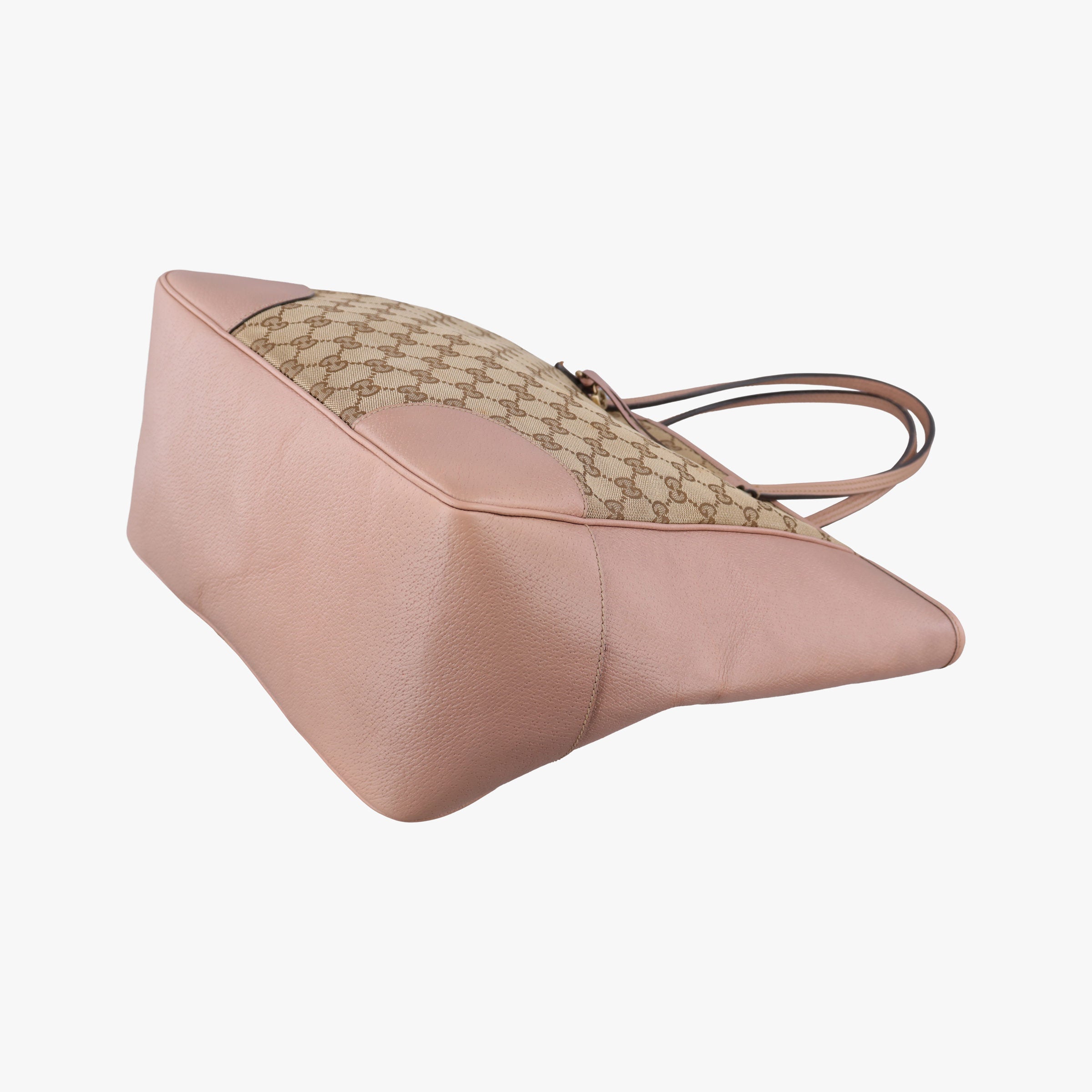 Vintage Gucci Bree Beige×pink Canvas×Leather 323671 handbag | stylenewstar