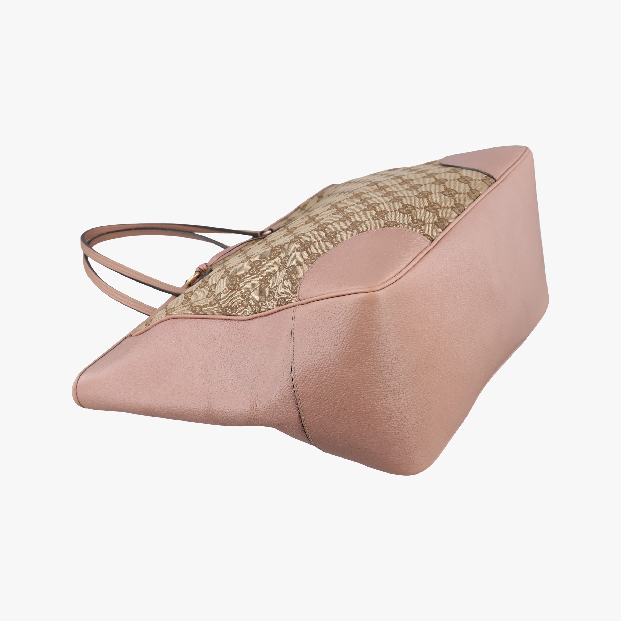 Vintage Gucci Bree Beige×pink Canvas×Leather 323671 handbag | stylenewstar