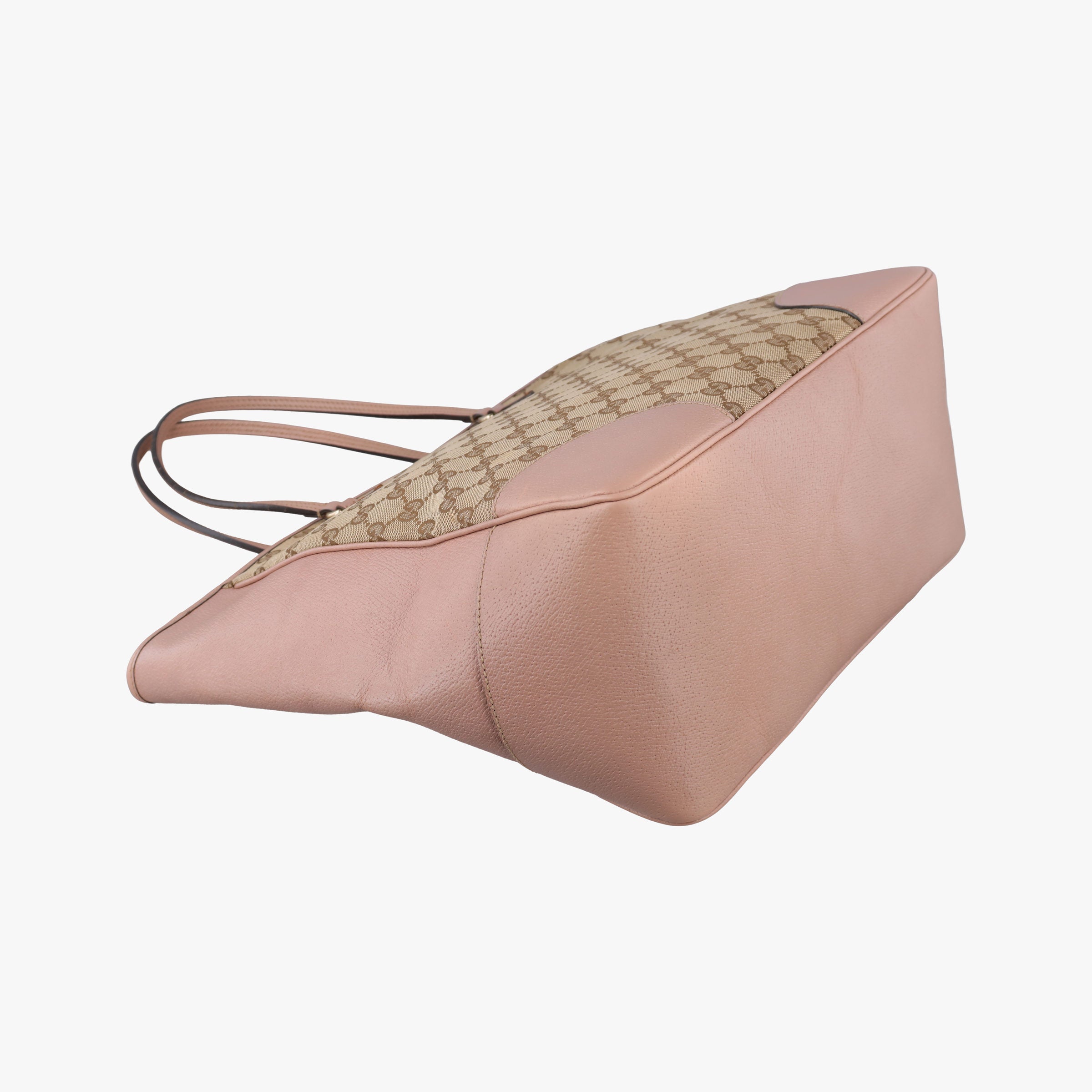 Vintage Gucci Bree Beige×pink Canvas×Leather 323671 handbag | stylenewstar