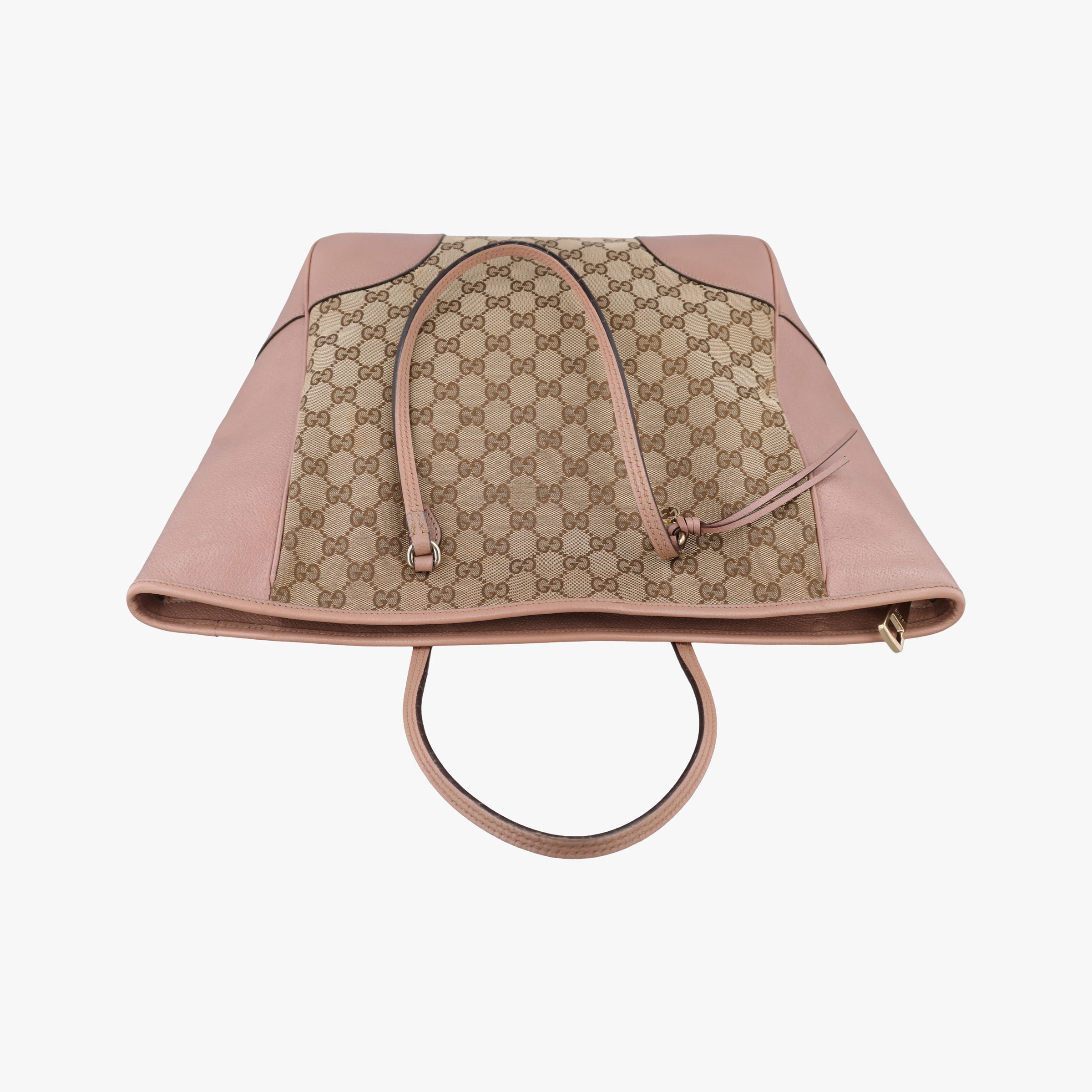 Vintage Gucci Bree Beige×pink Canvas×Leather 323671 handbag | stylenewstar