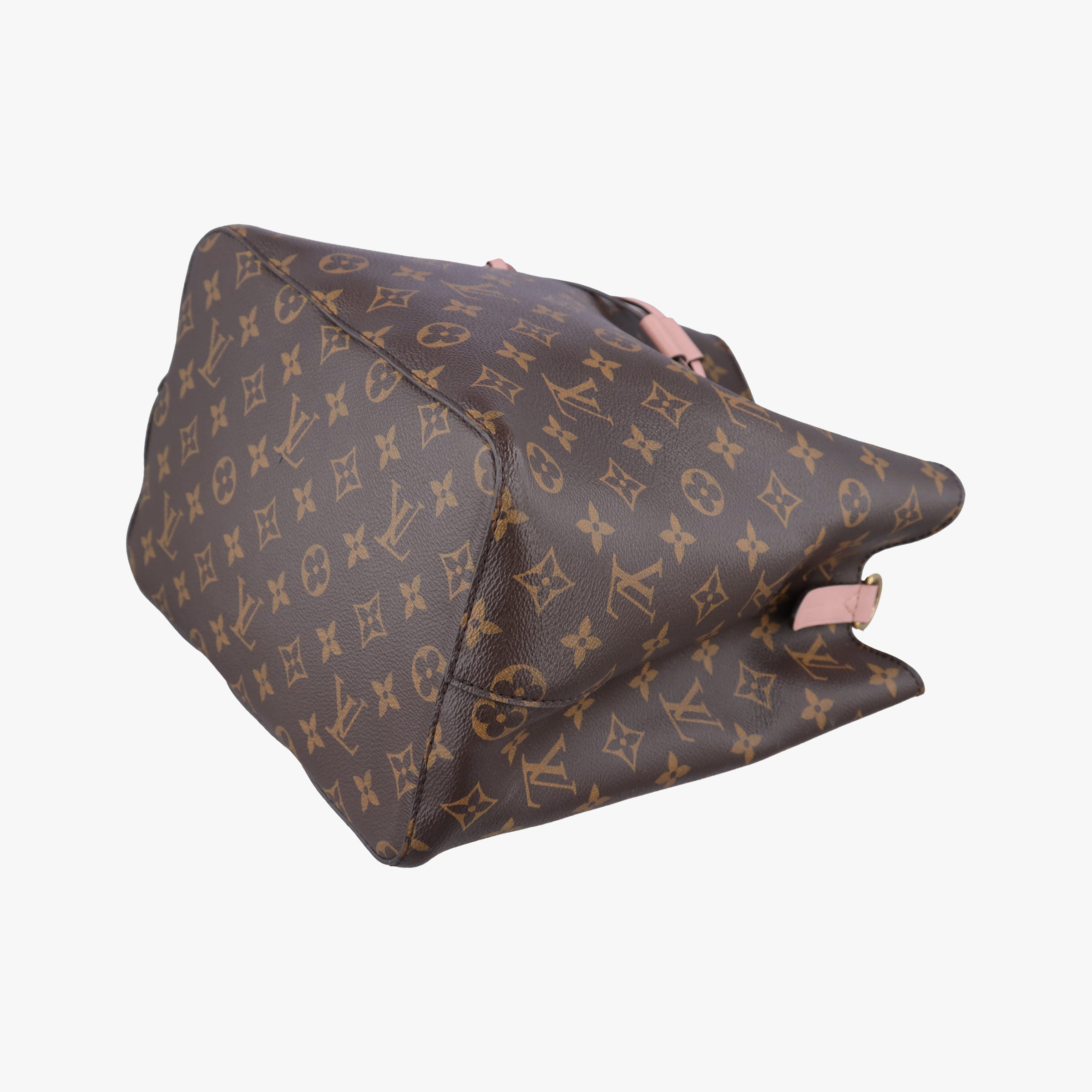 Vintage Louis Vuitton NeoNoe BROWN×Rose Poodle Monogram Canvas M44022 shoulderbag | stylenewstar