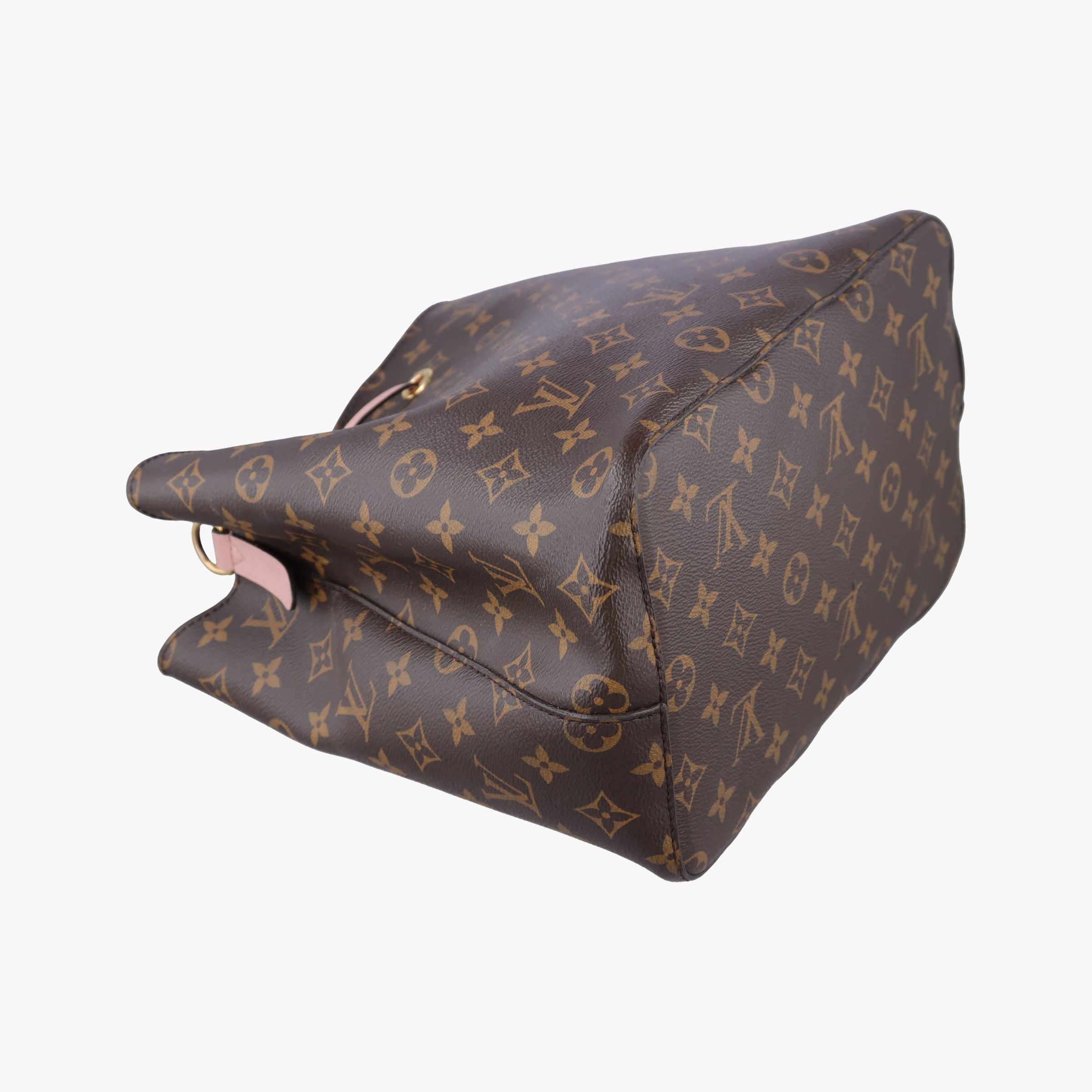 Vintage Louis Vuitton NeoNoe BROWN×Rose Poodle Monogram Canvas M44022 shoulderbag | stylenewstar