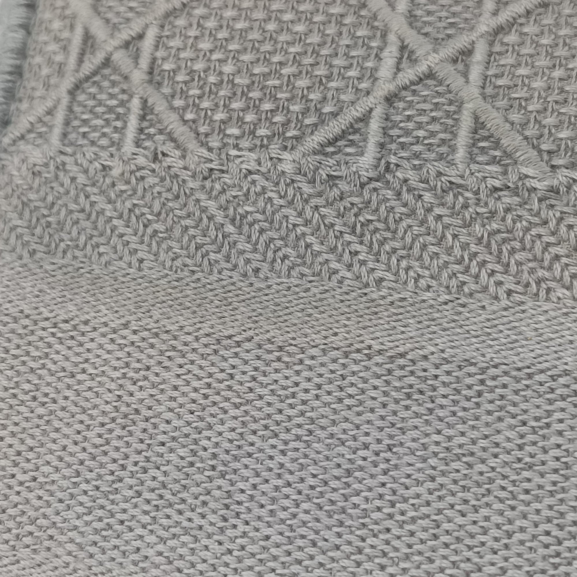 Pre-owned Christian Dior Lady Dior D-lite Grey Jacquard  shoulderbag | stylenewstar