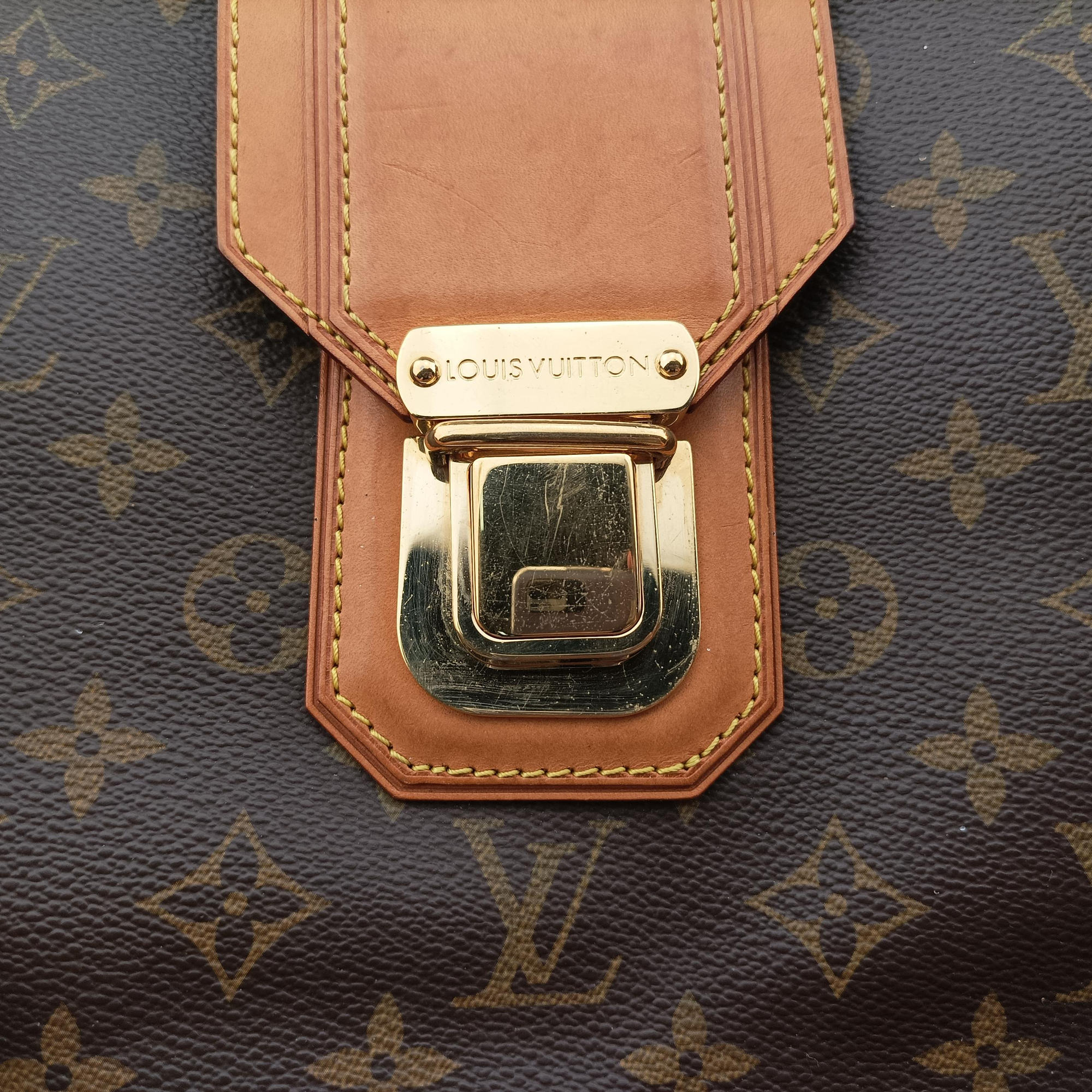 Vintage Louis Vuitton Griet Mirage brown Monogram Canvas M55210 handbag | stylenewstar