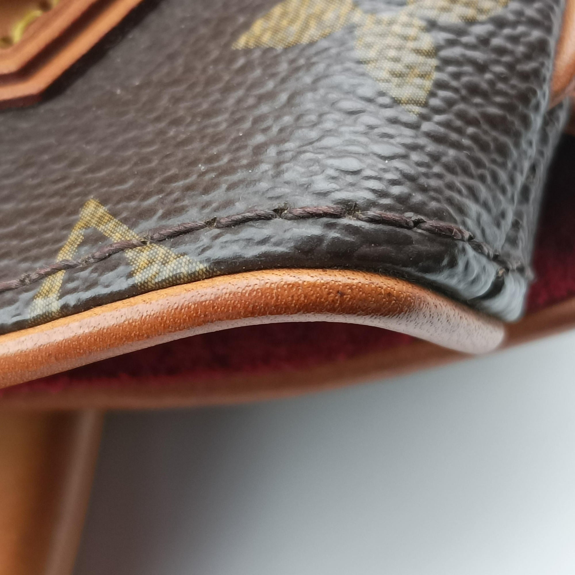 Vintage Louis Vuitton Griet Mirage brown Monogram Canvas M55210 handbag | stylenewstar
