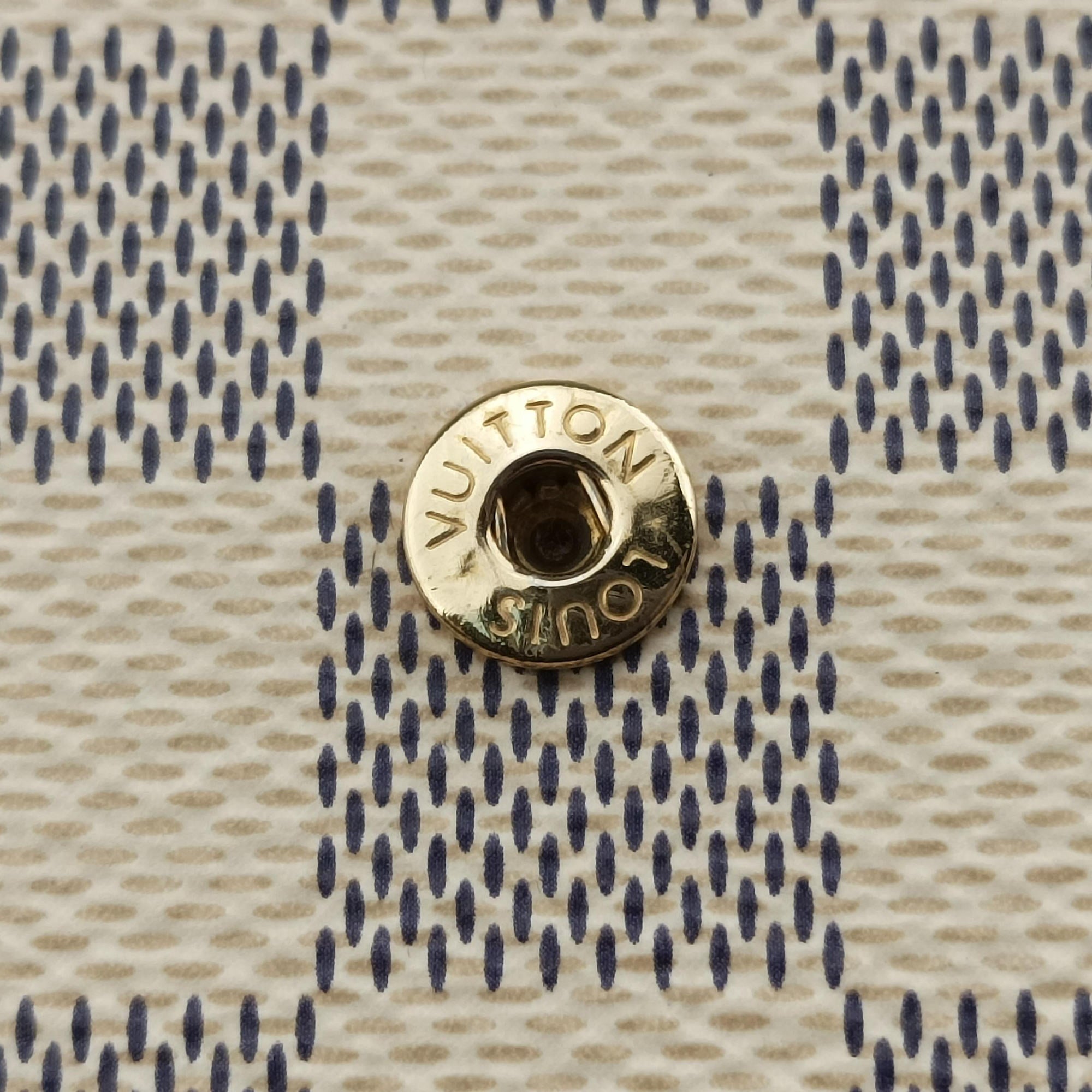 Pre-owned Louis Vuitton Pochette Felicie Azur Damier Canvas N63106 shoulderbag | stylenewstar
