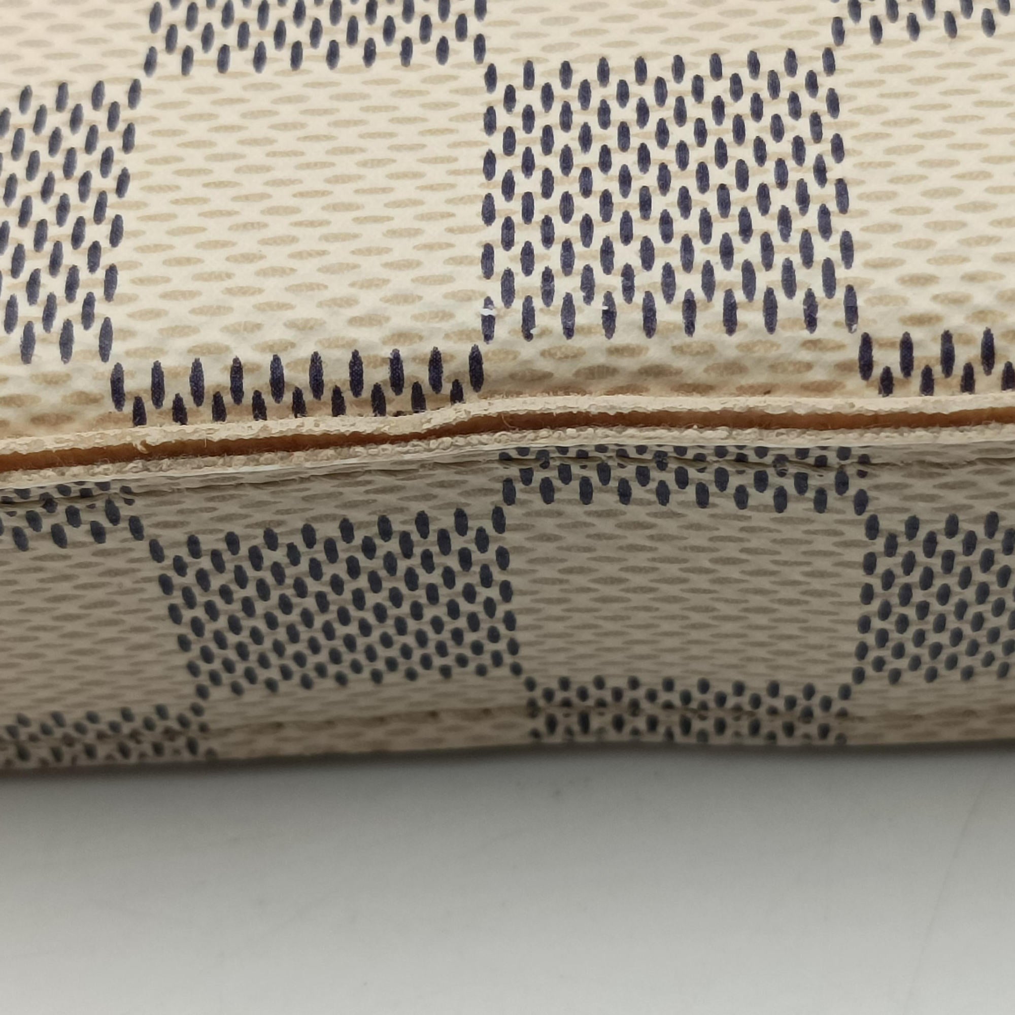 Pre-owned Louis Vuitton Pochette Felicie Azur Damier Canvas N63106 shoulderbag | stylenewstar