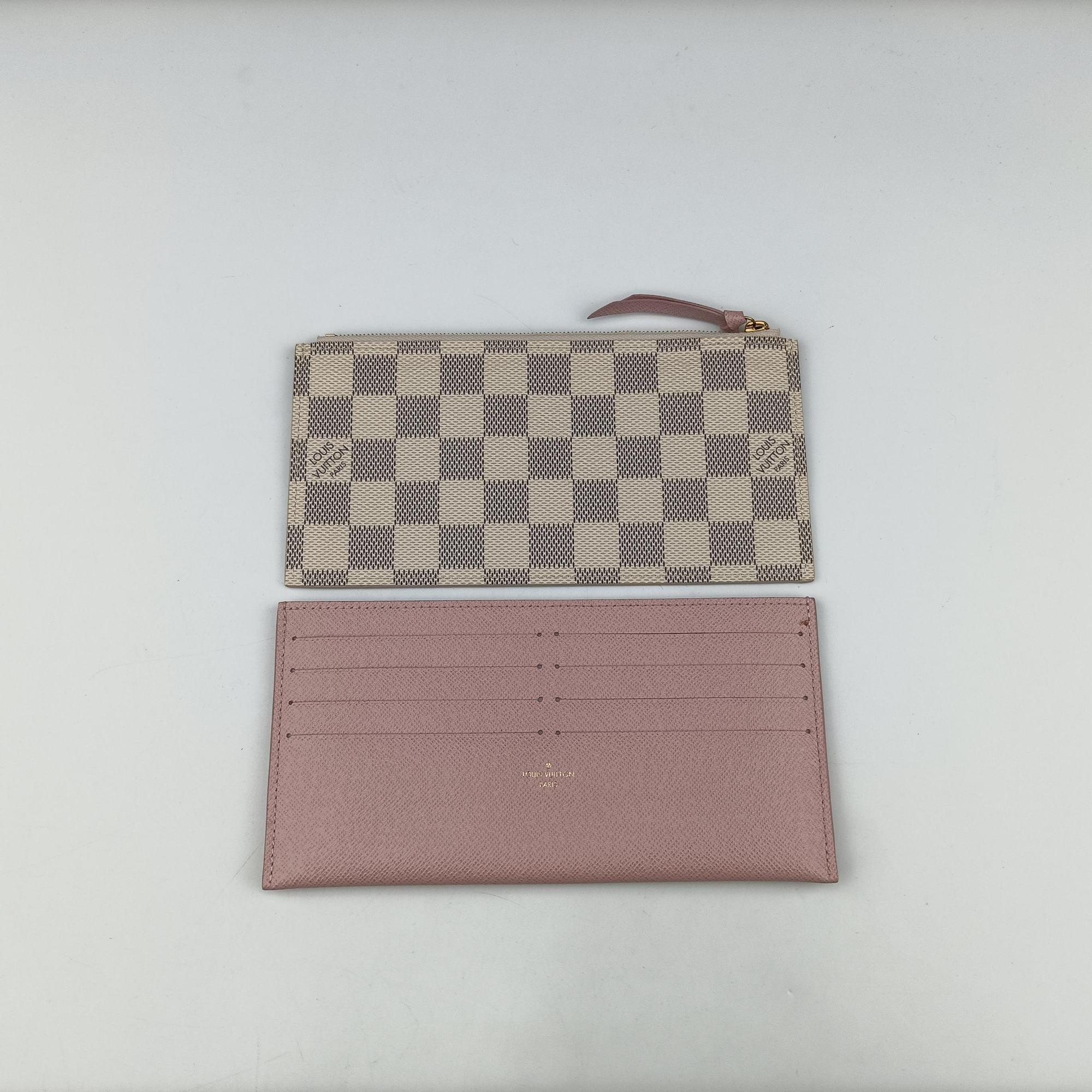 Pre-owned Louis Vuitton Pochette Felicie Azur Damier Canvas N63106 shoulderbag | stylenewstar