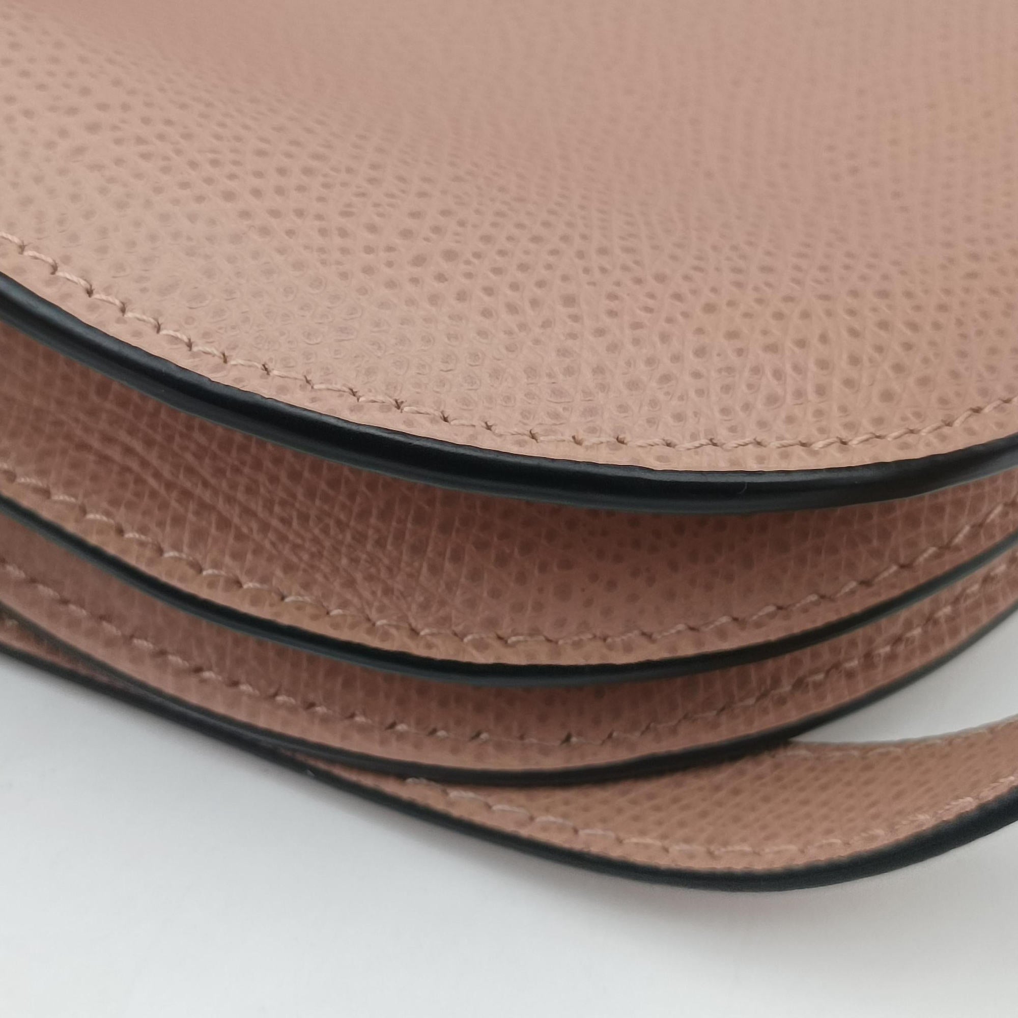 Pre-owned Christian Dior Saddle Pink Leather  shoulderbag | stylenewstar