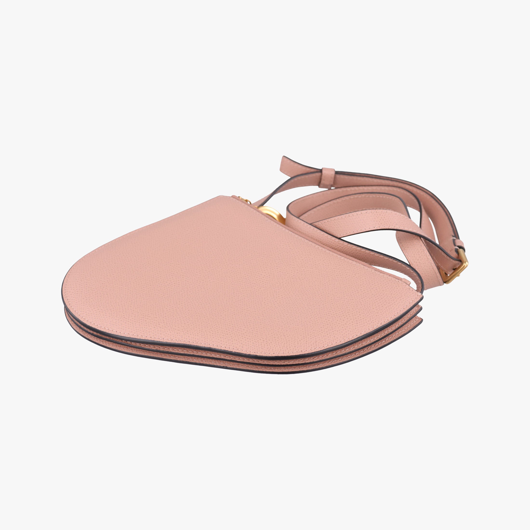 Pre-owned Christian Dior Saddle Pink Leather  shoulderbag | stylenewstar