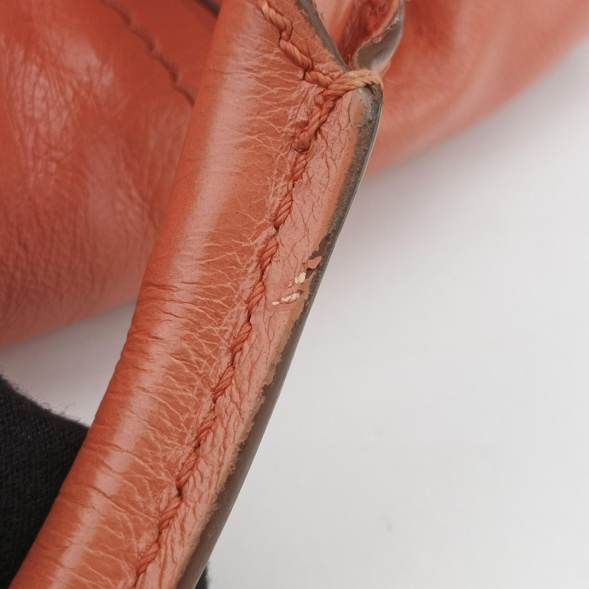 Pre-owned TODS G-LINE Orange Leather  shoulderbag | stylenewstar