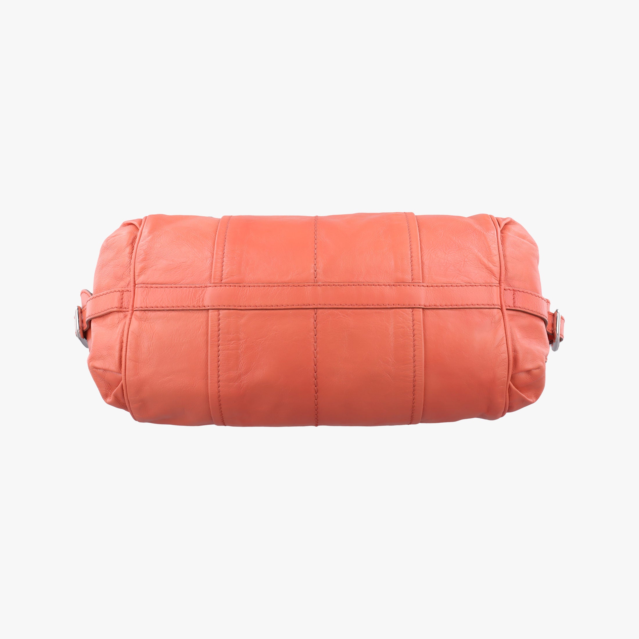 Pre-owned TODS G-LINE Orange Leather  shoulderbag | stylenewstar