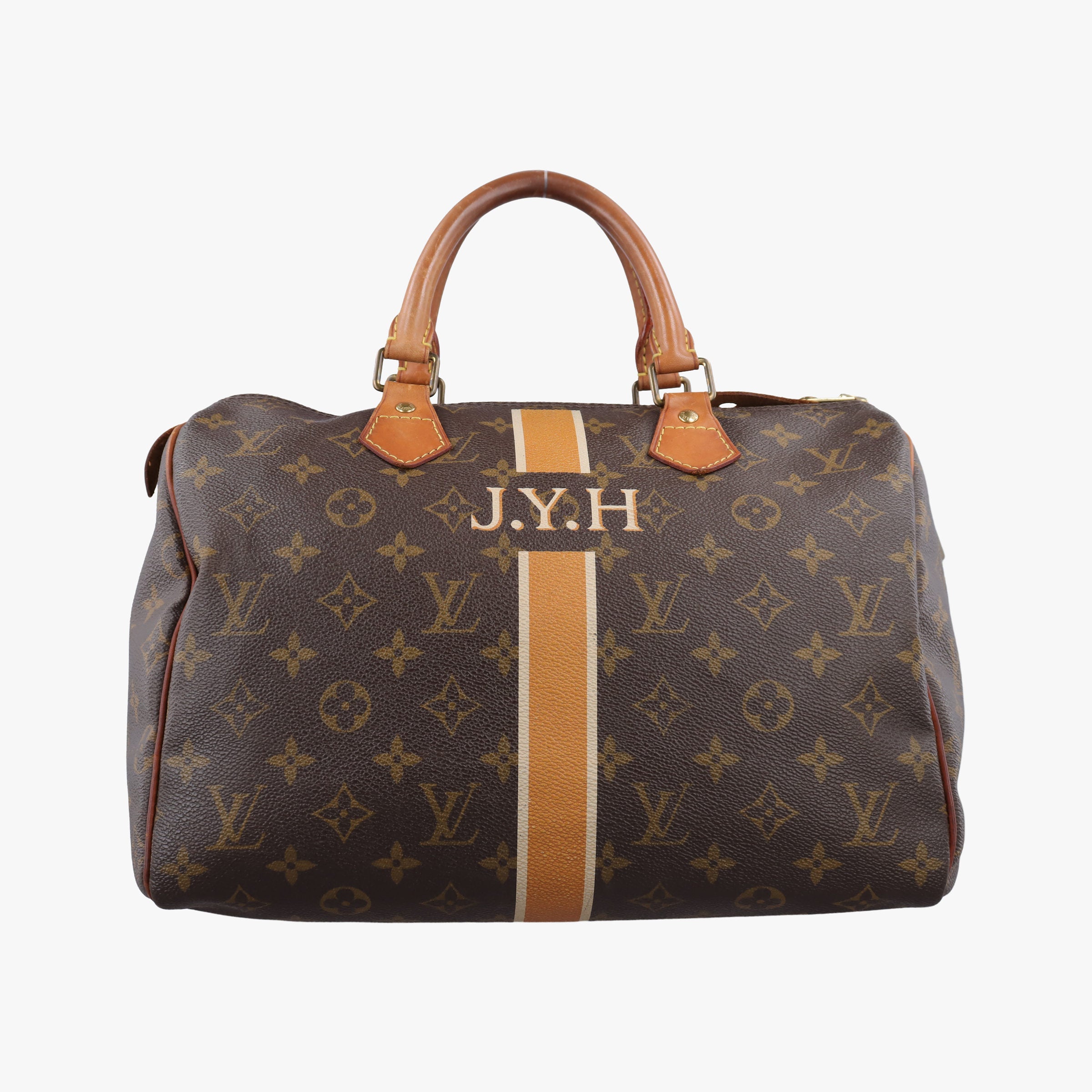 Pre-owned Louis Vuitton Speedy 30 brown×multi Monogram Canvas M41526 handbag | stylenewstar