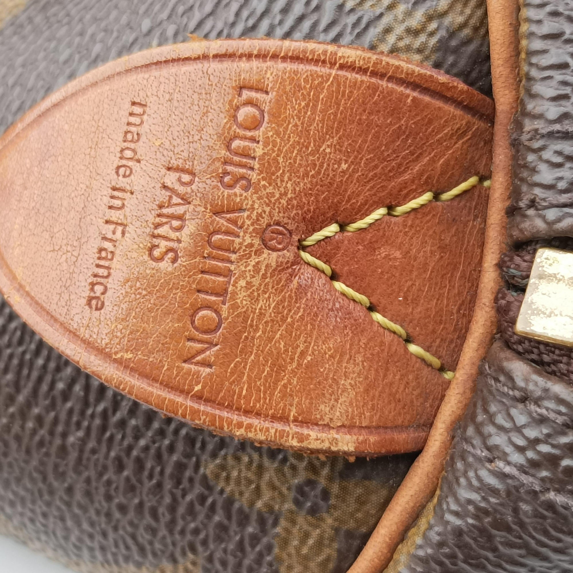 Pre-owned Louis Vuitton Speedy 30 brown×multi Monogram Canvas M41526 handbag | stylenewstar