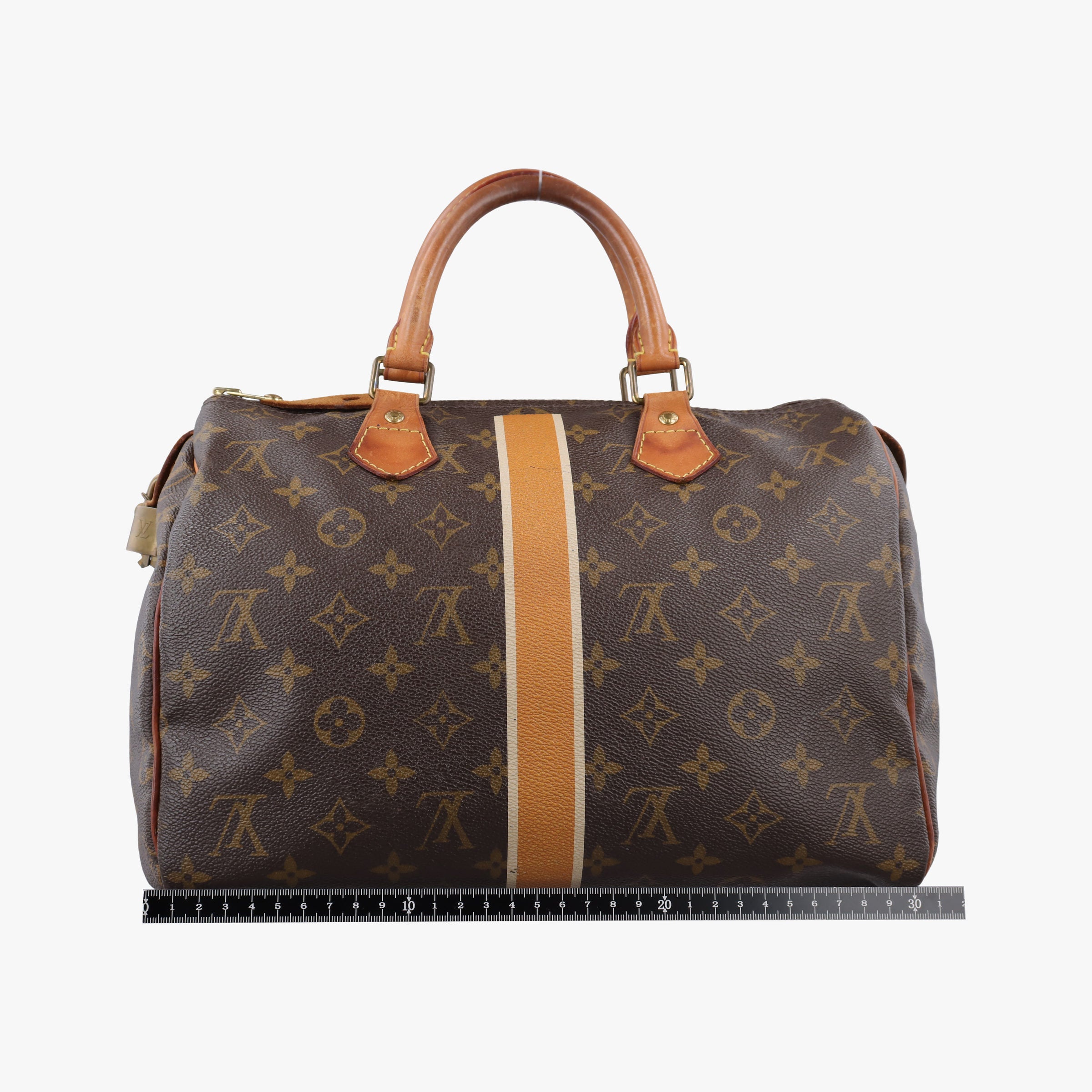 Pre-owned Louis Vuitton Speedy 30 brown×multi Monogram Canvas M41526 handbag | stylenewstar