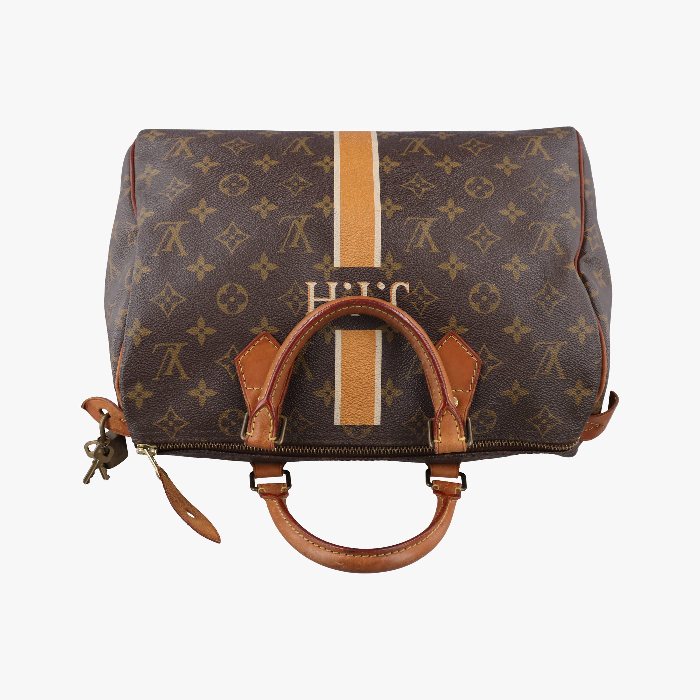 Pre-owned Louis Vuitton Speedy 30 brown×multi Monogram Canvas M41526 handbag | stylenewstar