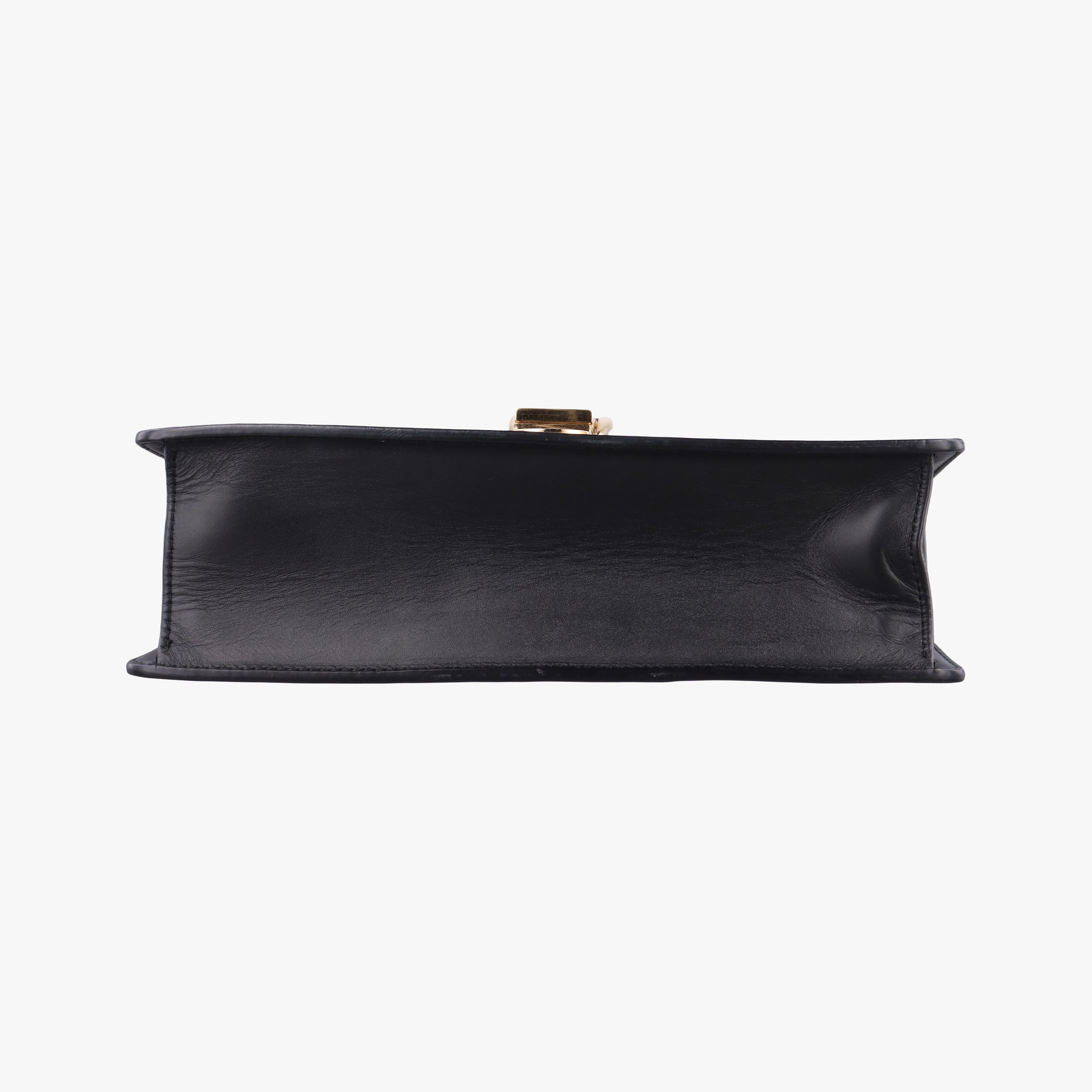 Pre-owned Gucci Sylvie Black×green×red Leather 421882 shoulderbag | stylenewstar