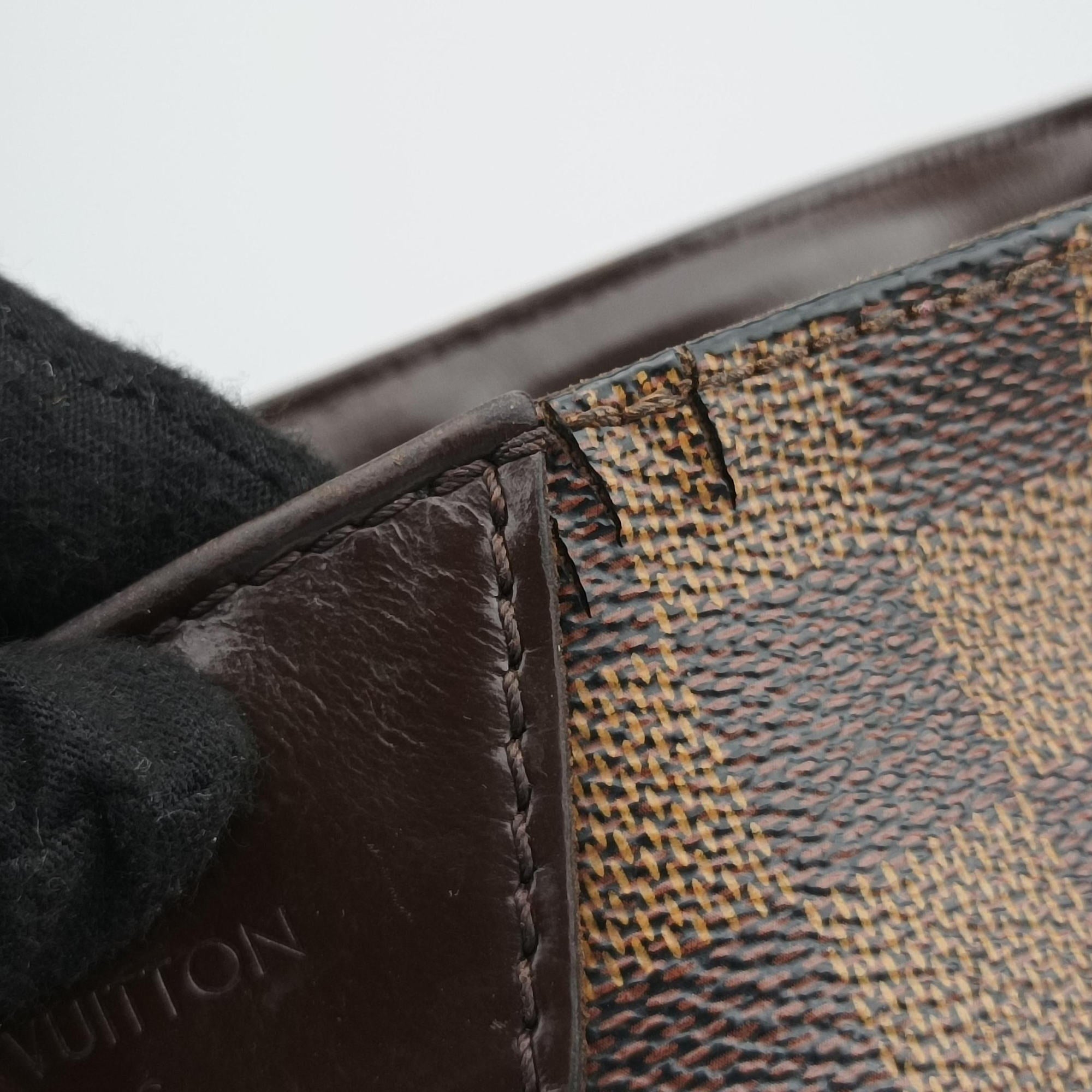 Vintage Louis Vuitton Cabas Rivington EBENE Damier Canvas N41108 shoulderbag | stylenewstar