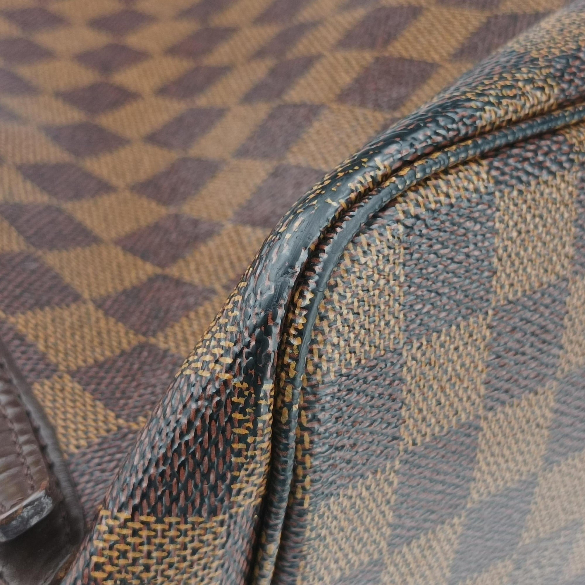 Vintage Louis Vuitton Cabas Rivington EBENE Damier Canvas N41108 shoulderbag | stylenewstar