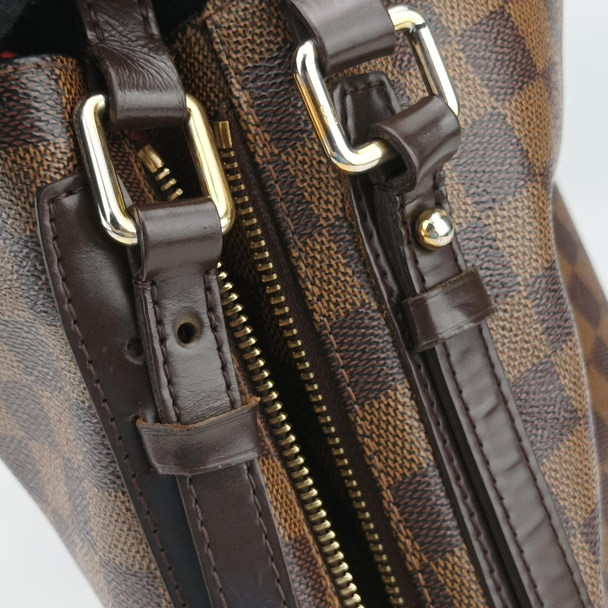 Vintage Louis Vuitton Cabas Rivington EBENE Damier Canvas N41108 shoulderbag | stylenewstar