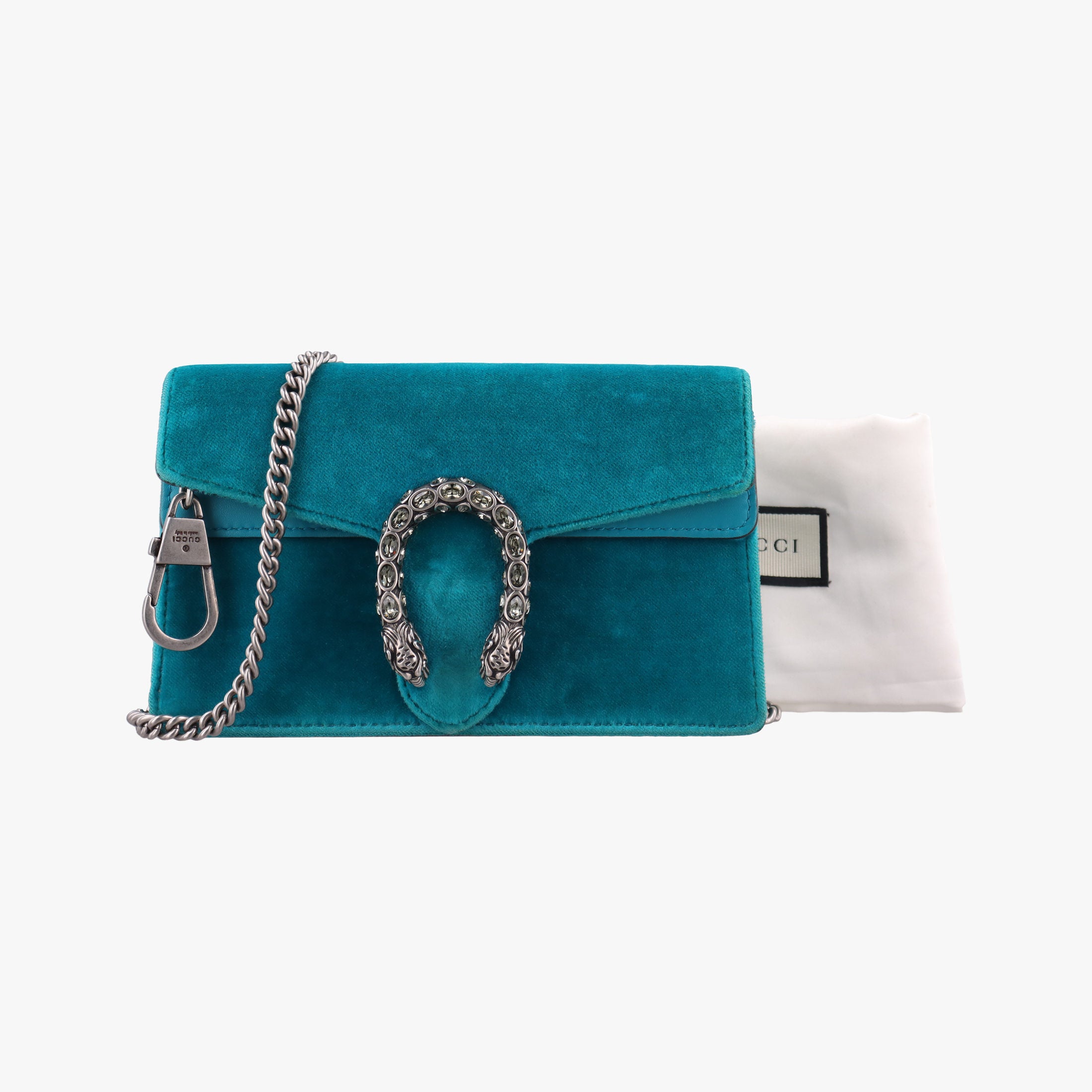 Vintage Gucci Dionysus Blue velour 476432 shoulderbag | stylenewstar