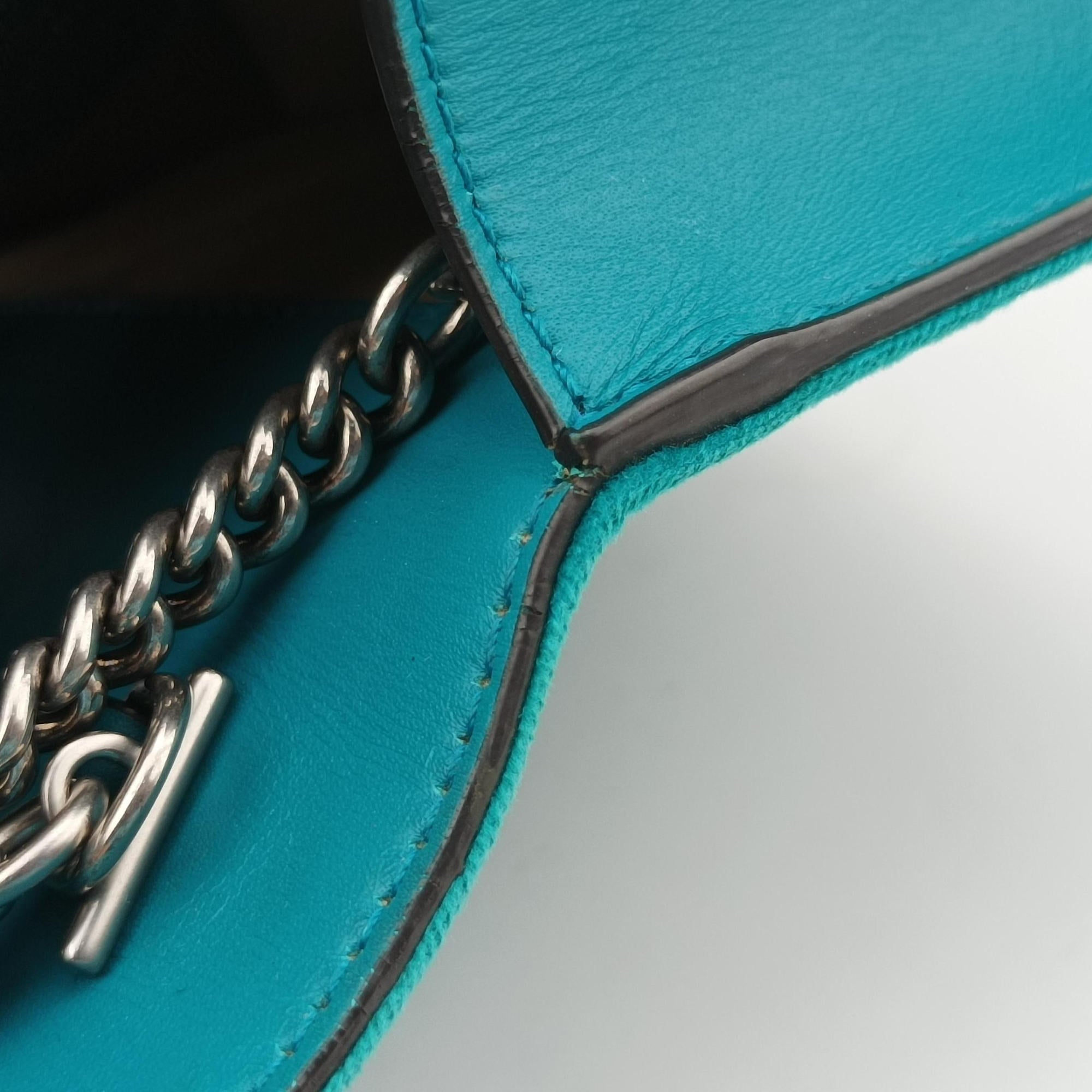 Vintage Gucci Dionysus Blue velour 476432 shoulderbag | stylenewstar