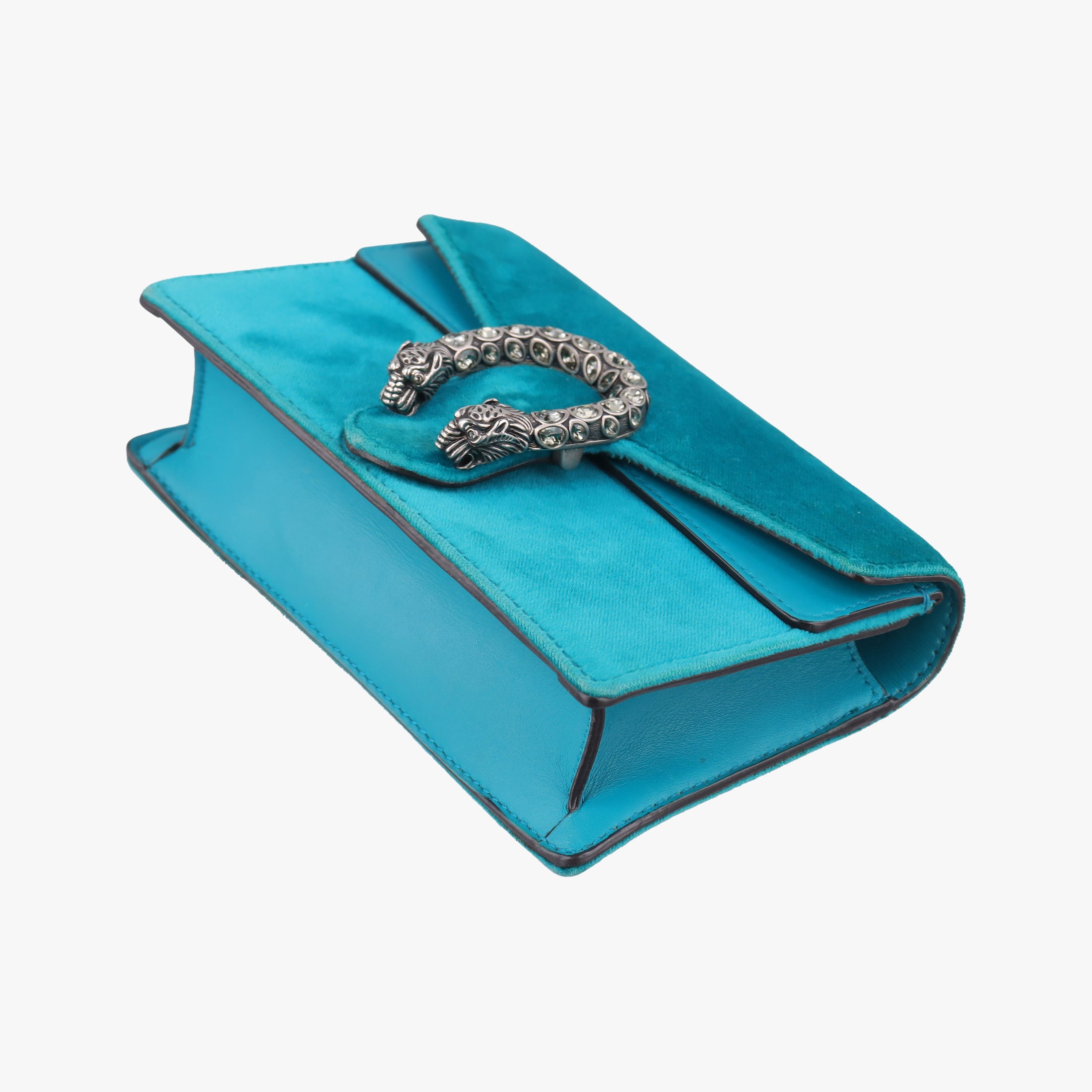 Vintage Gucci Dionysus Blue velour 476432 shoulderbag | stylenewstar